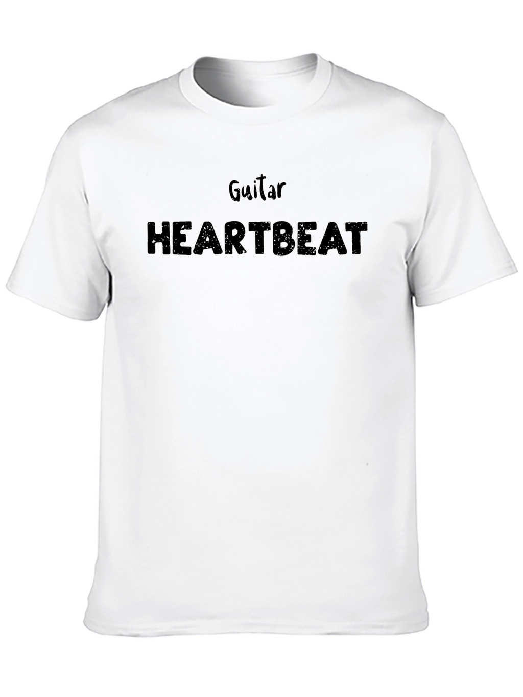 Guitar Heartbeat Graphic Tee - Music Lover T-Shirt