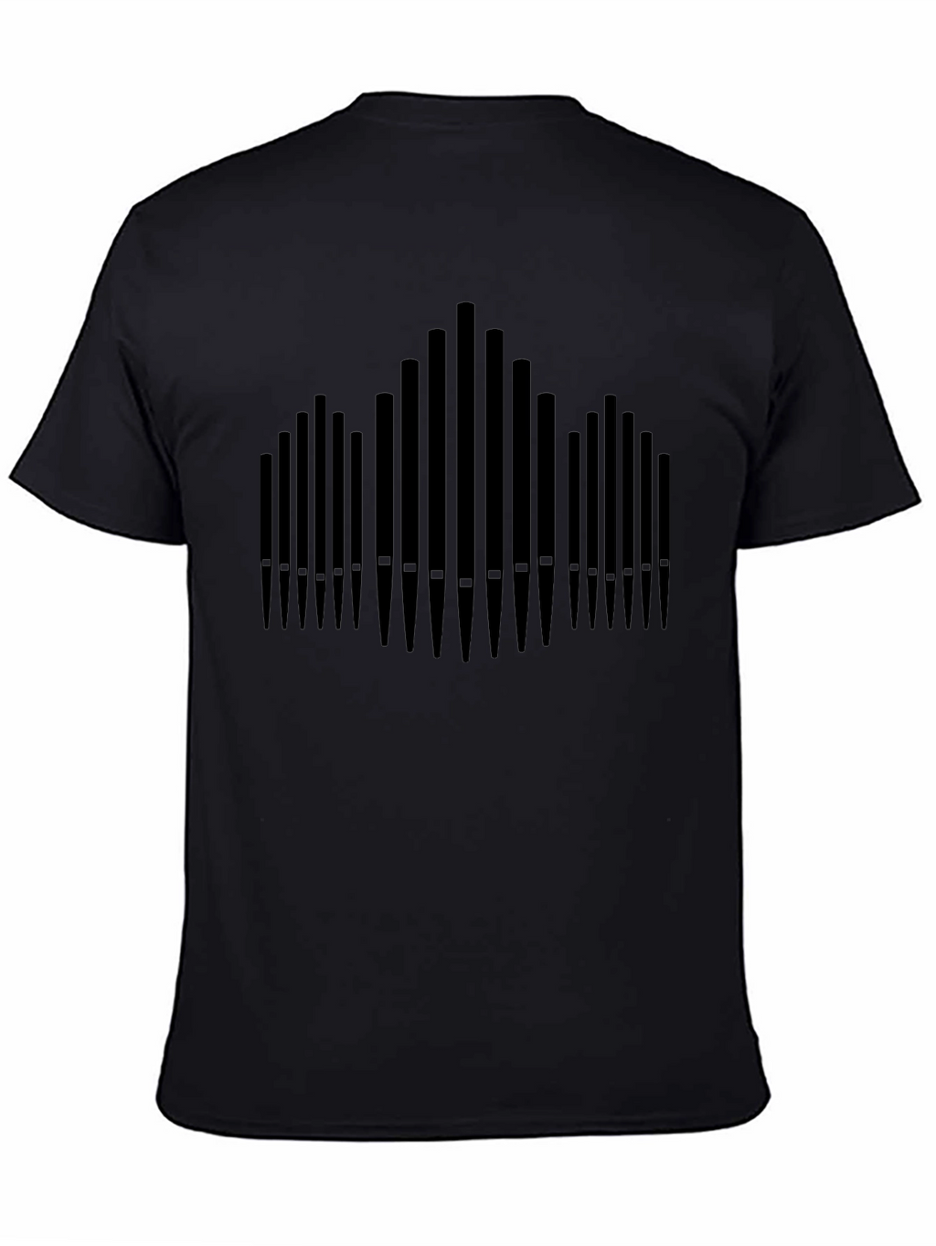 Organ Pipe T-Shirt: Musical Instrument Tee