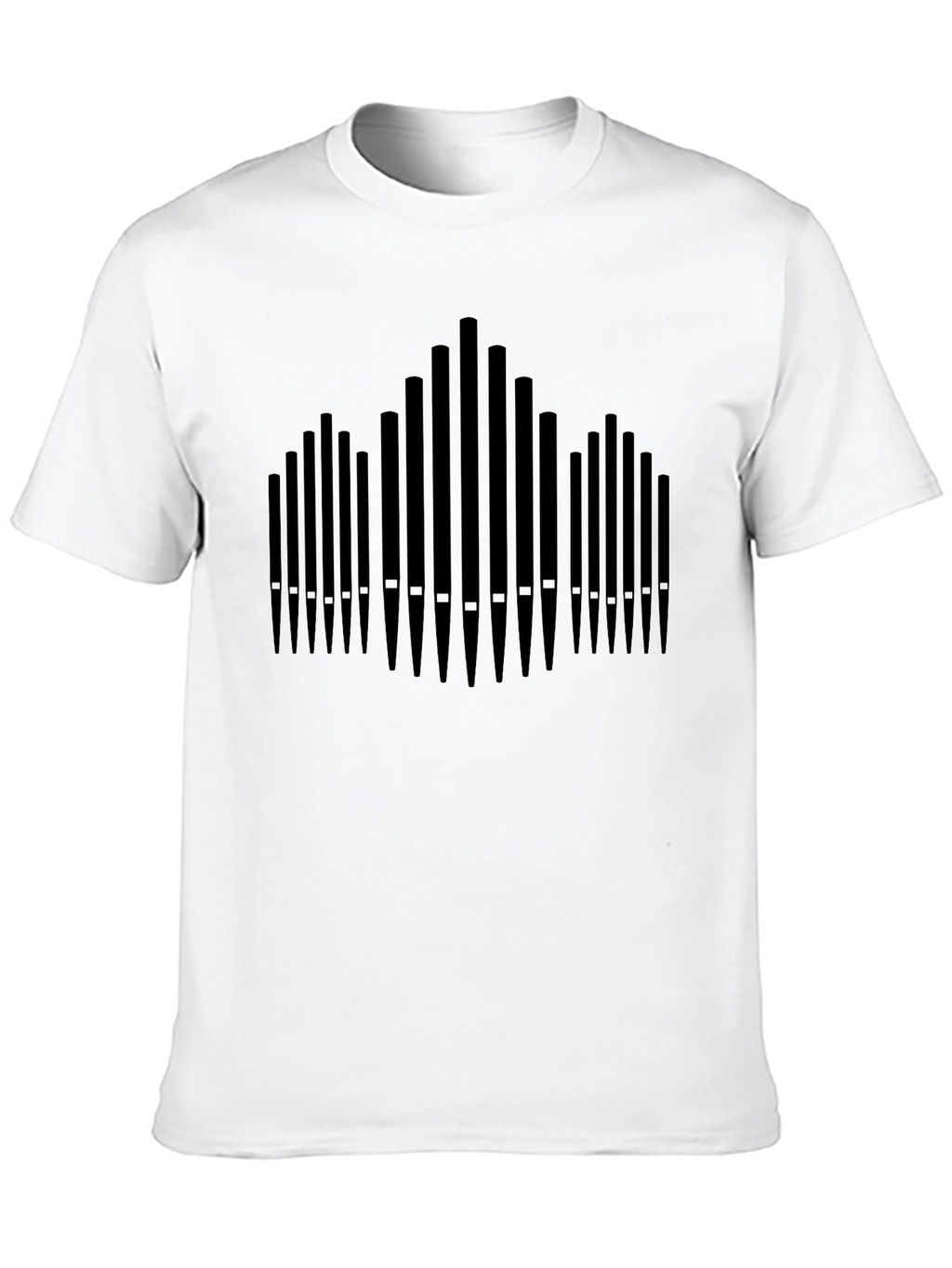 Organ Pipe T-Shirt: Musical Instrument Tee