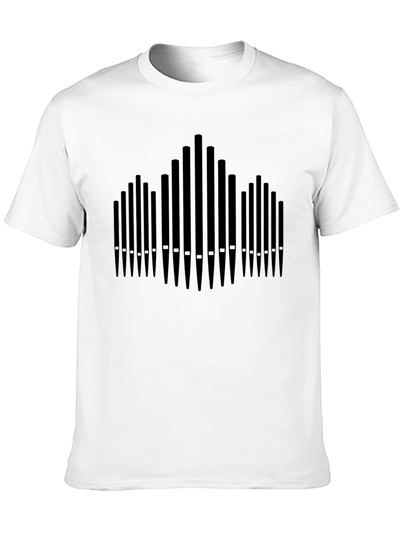 Organ Pipe T-Shirt: Musical Instrument Tee