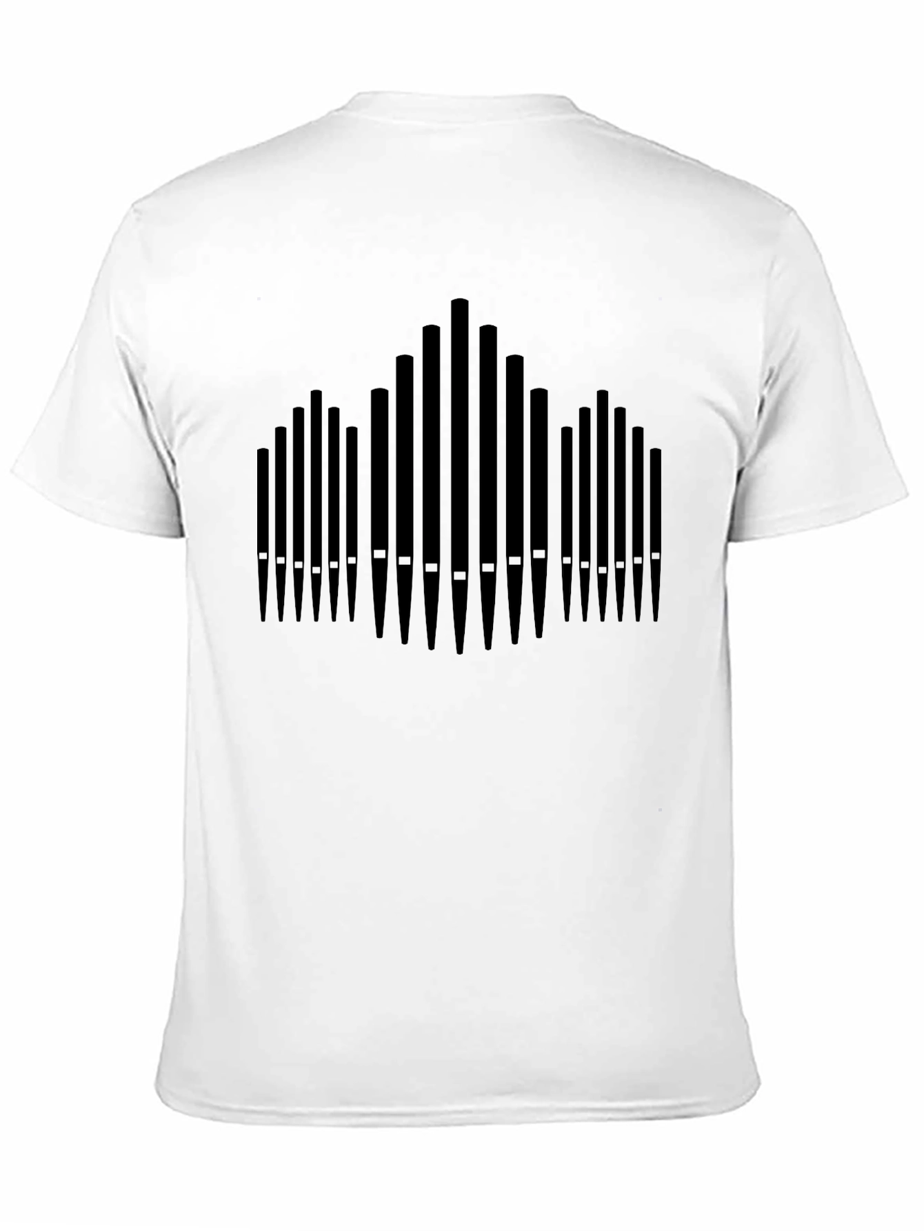 Organ Pipe T-Shirt: Musical Instrument Tee