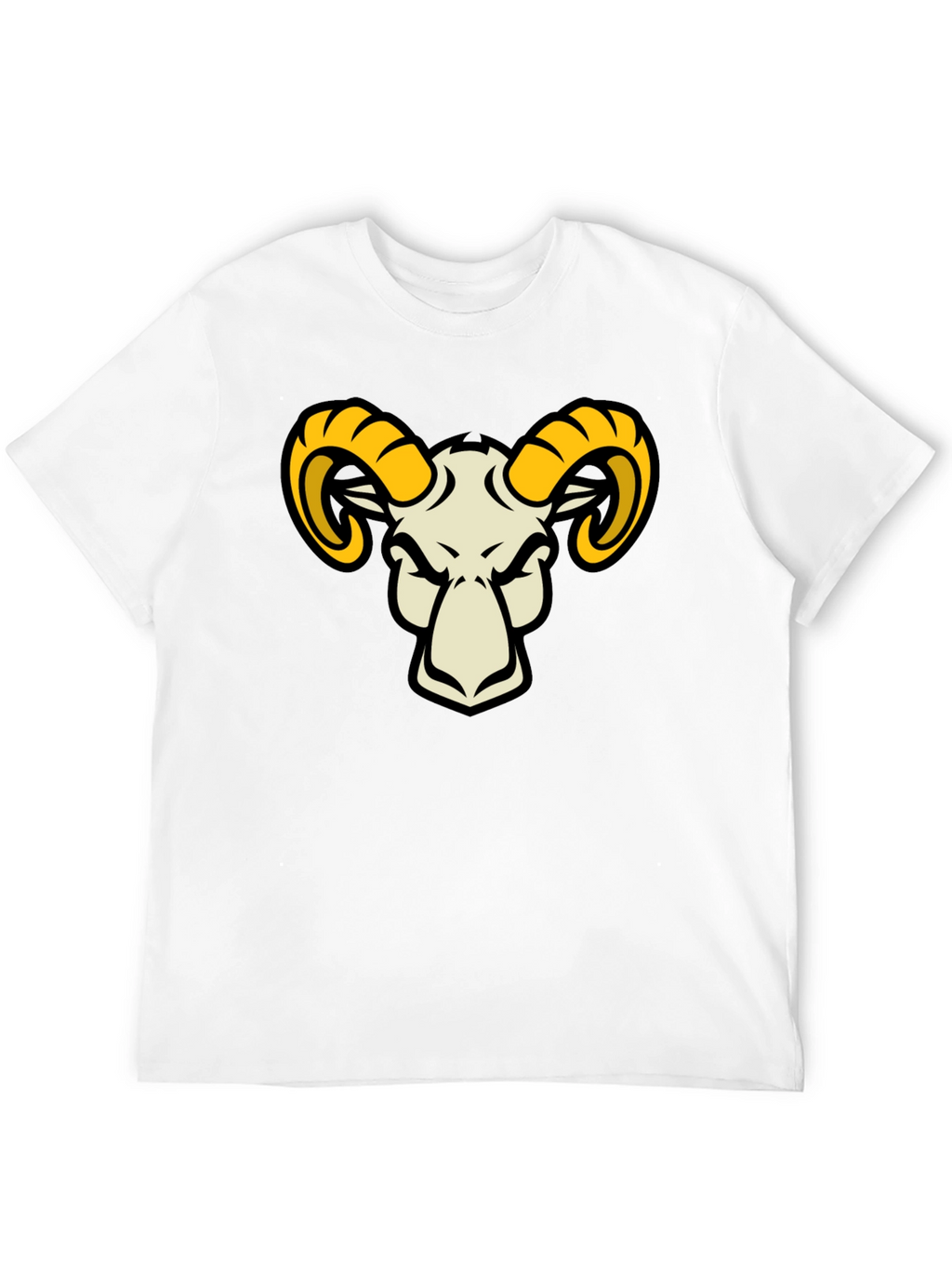 Ram Graphic Black T-Shirt