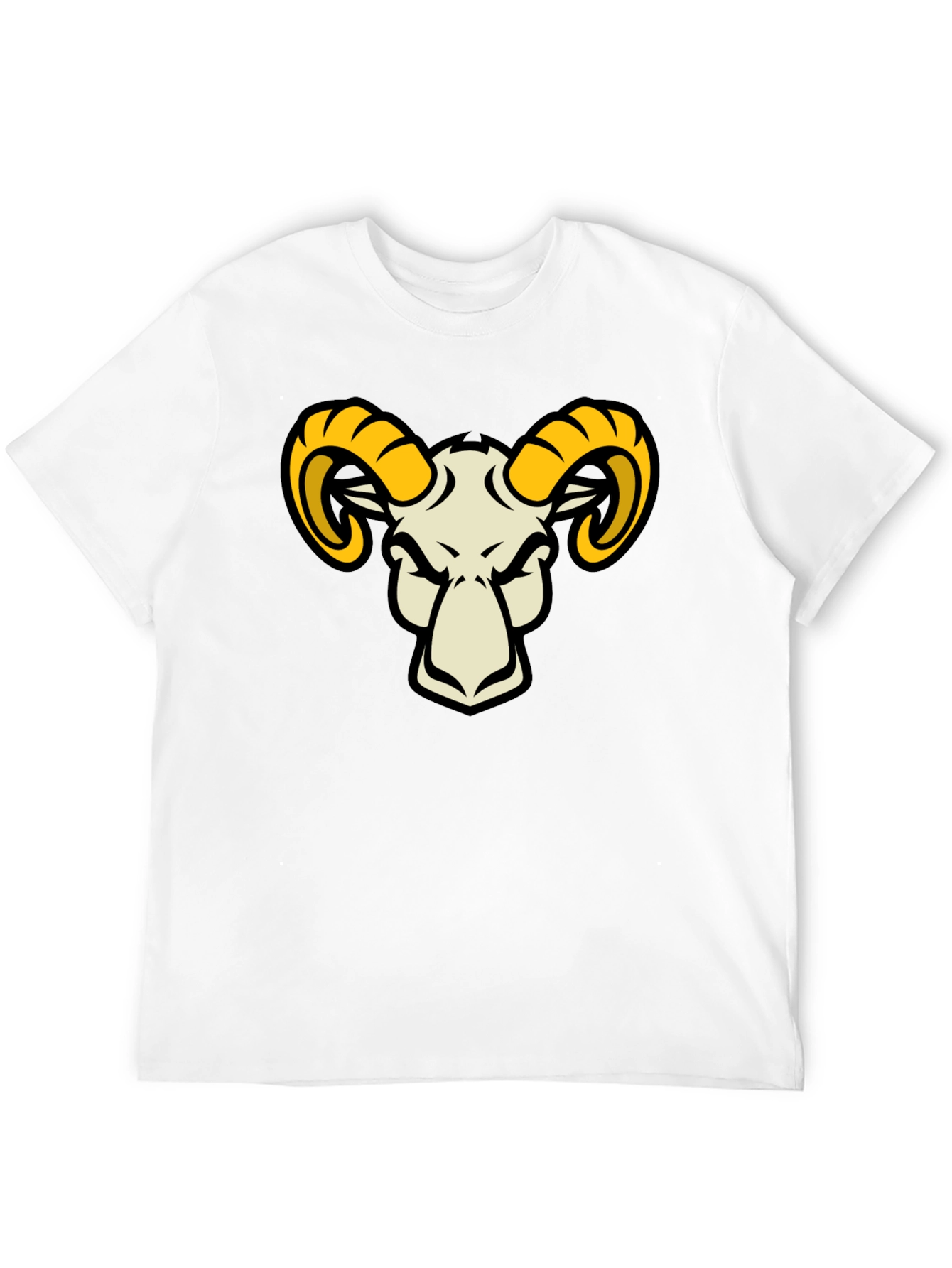 Ram Graphic Black T-Shirt