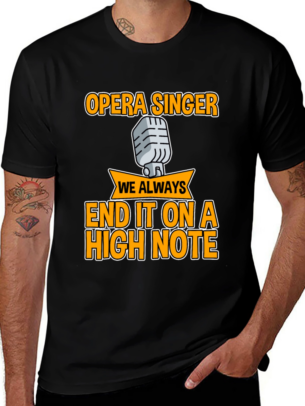 Opera Singer High Note T-Shirt