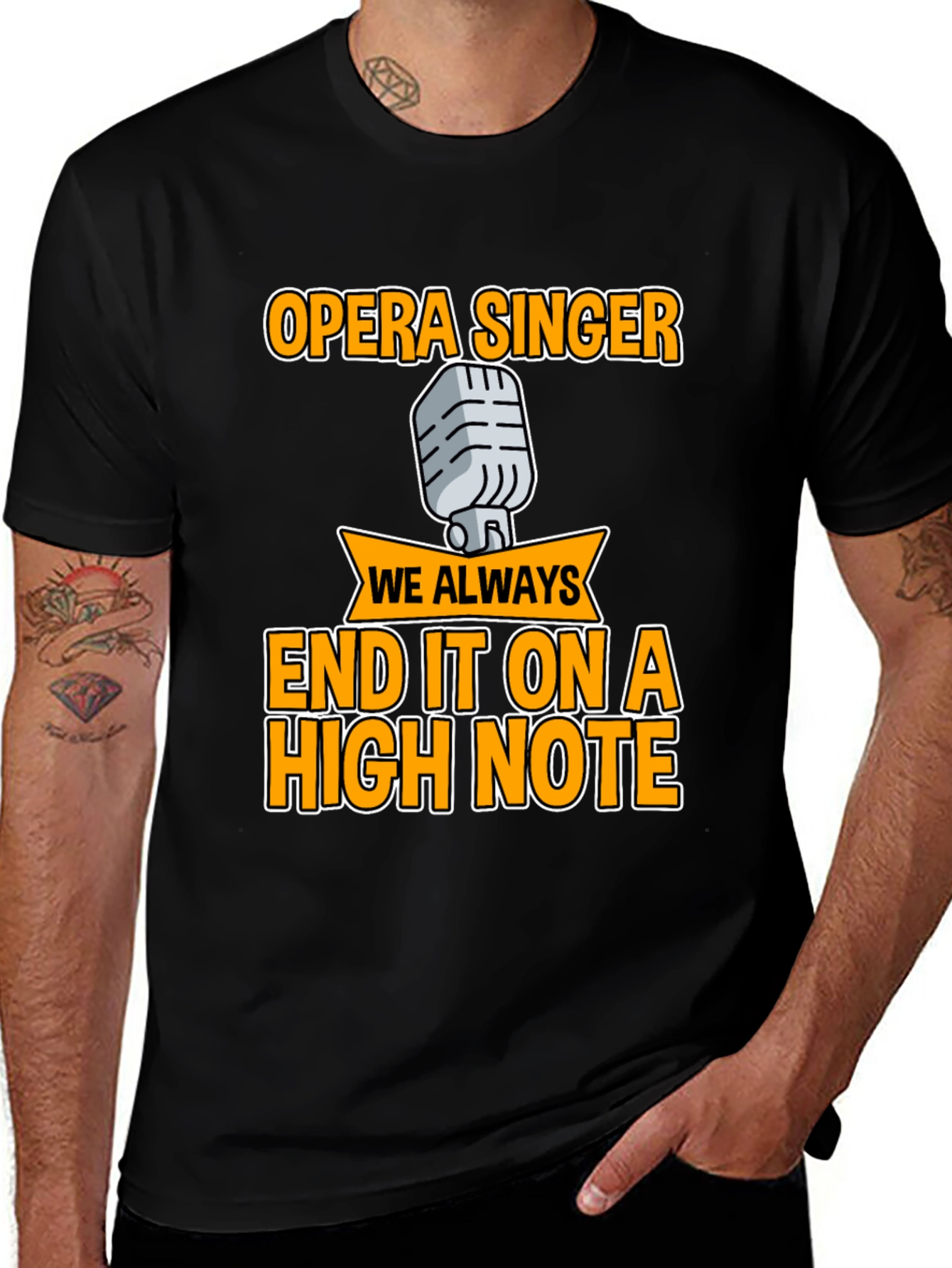 Opera Singer High Note T-Shirt