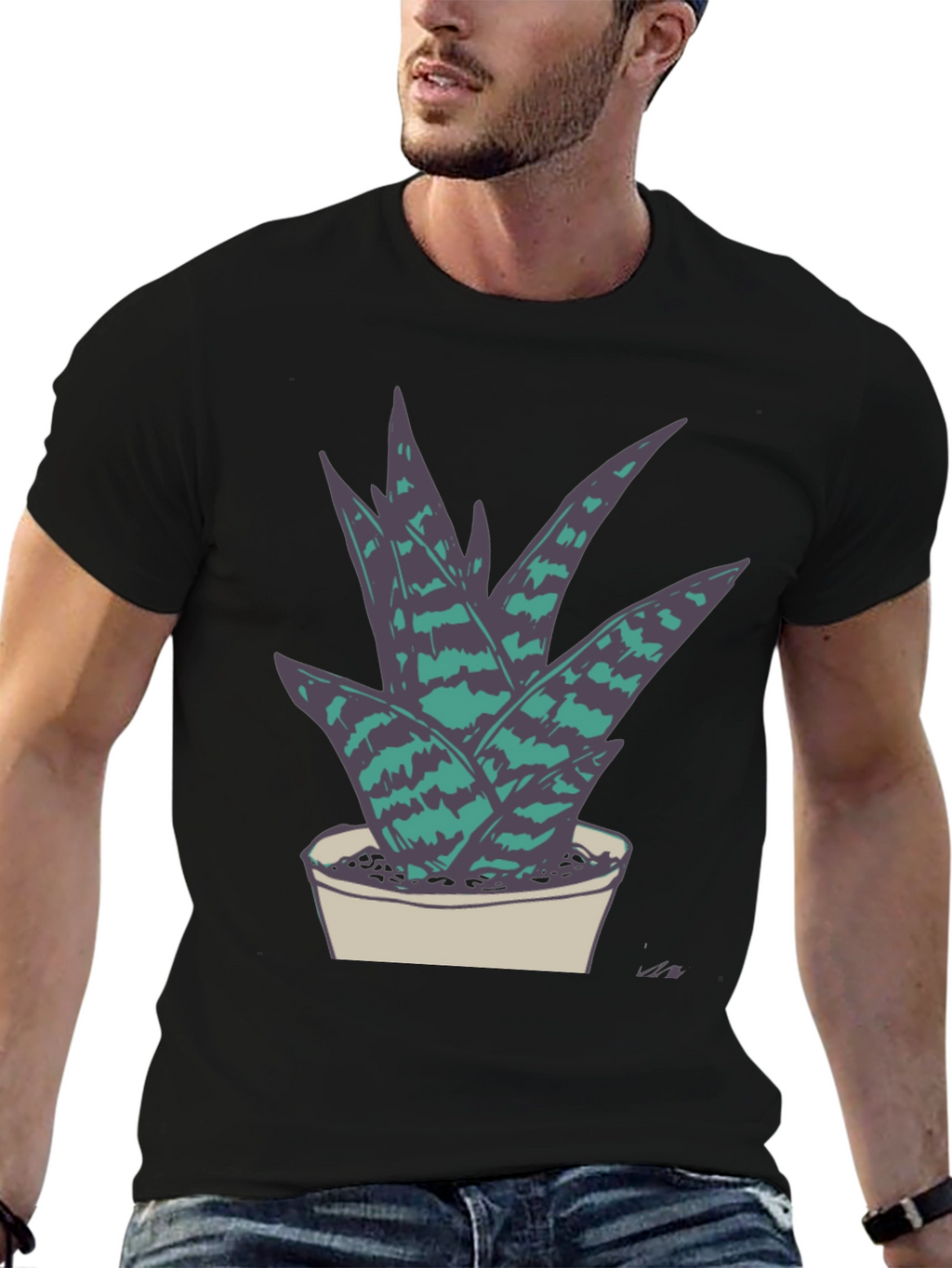 Aloe Plant Graphic Tee