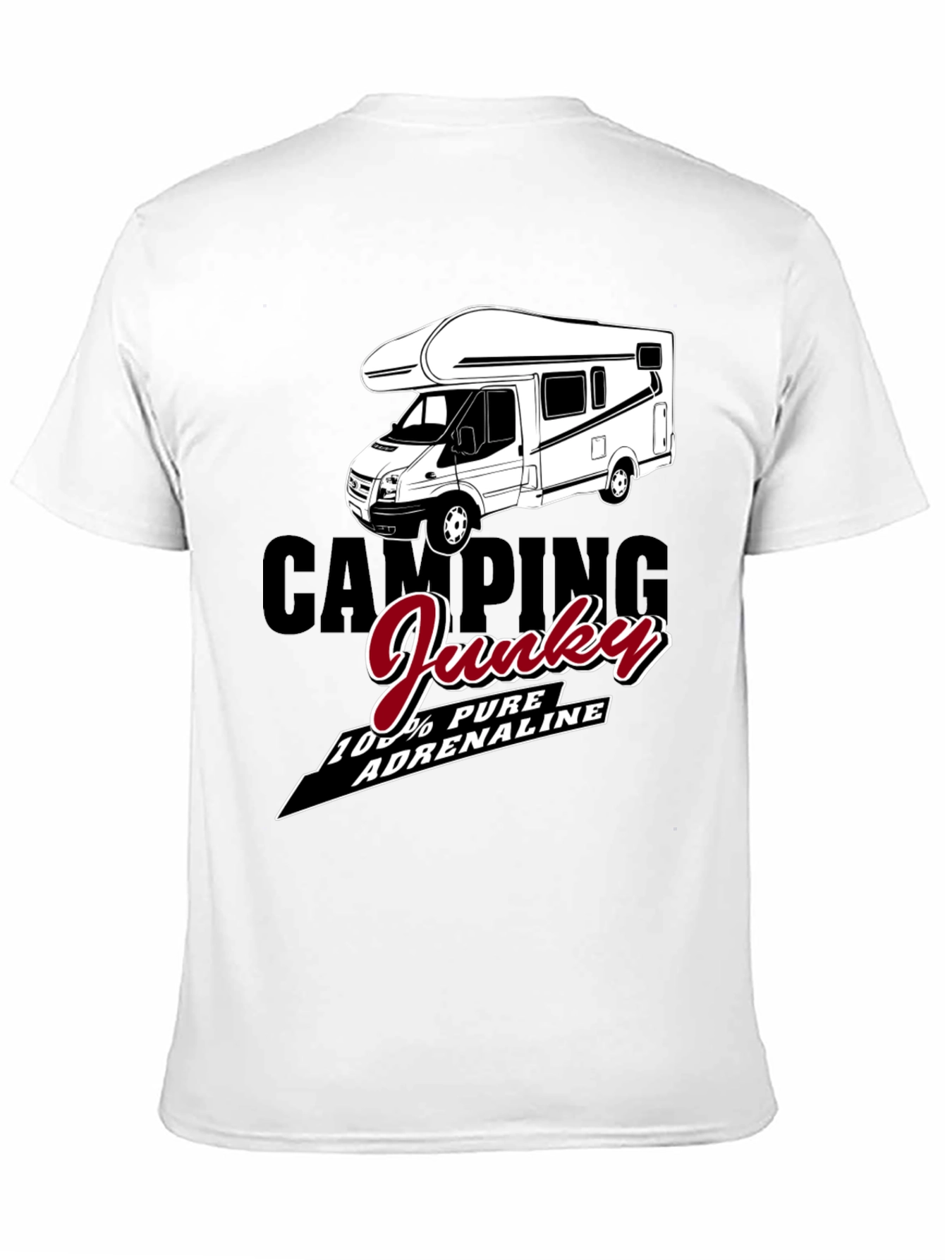 Camping Junky T-Shirt - 100% Pure Adrenaline