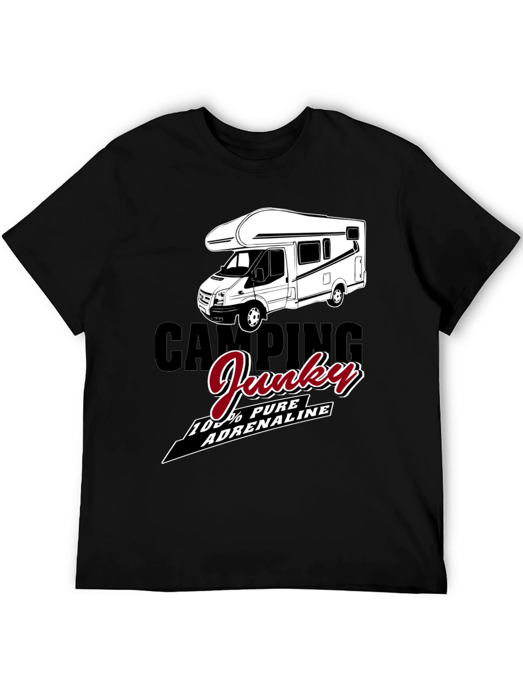 Camping Junky T-Shirt - 100% Pure Adrenaline