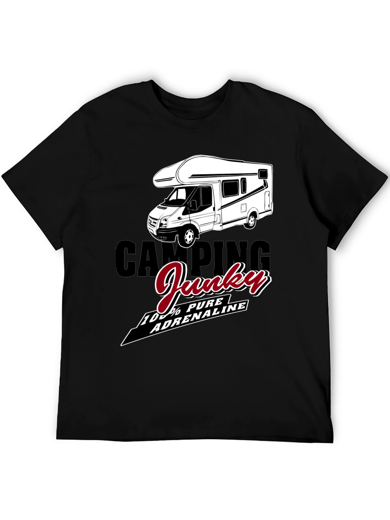 Camping Junky T-Shirt - 100% Pure Adrenaline
