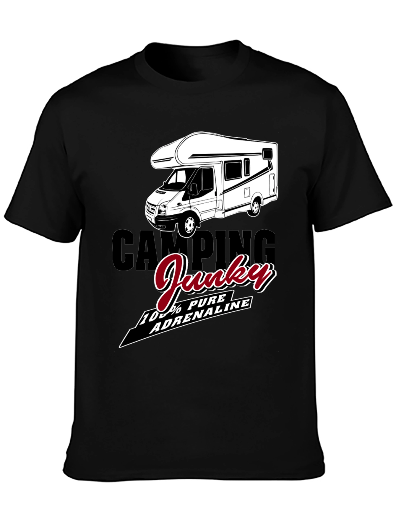 Camping Junky T-Shirt - 100% Pure Adrenaline