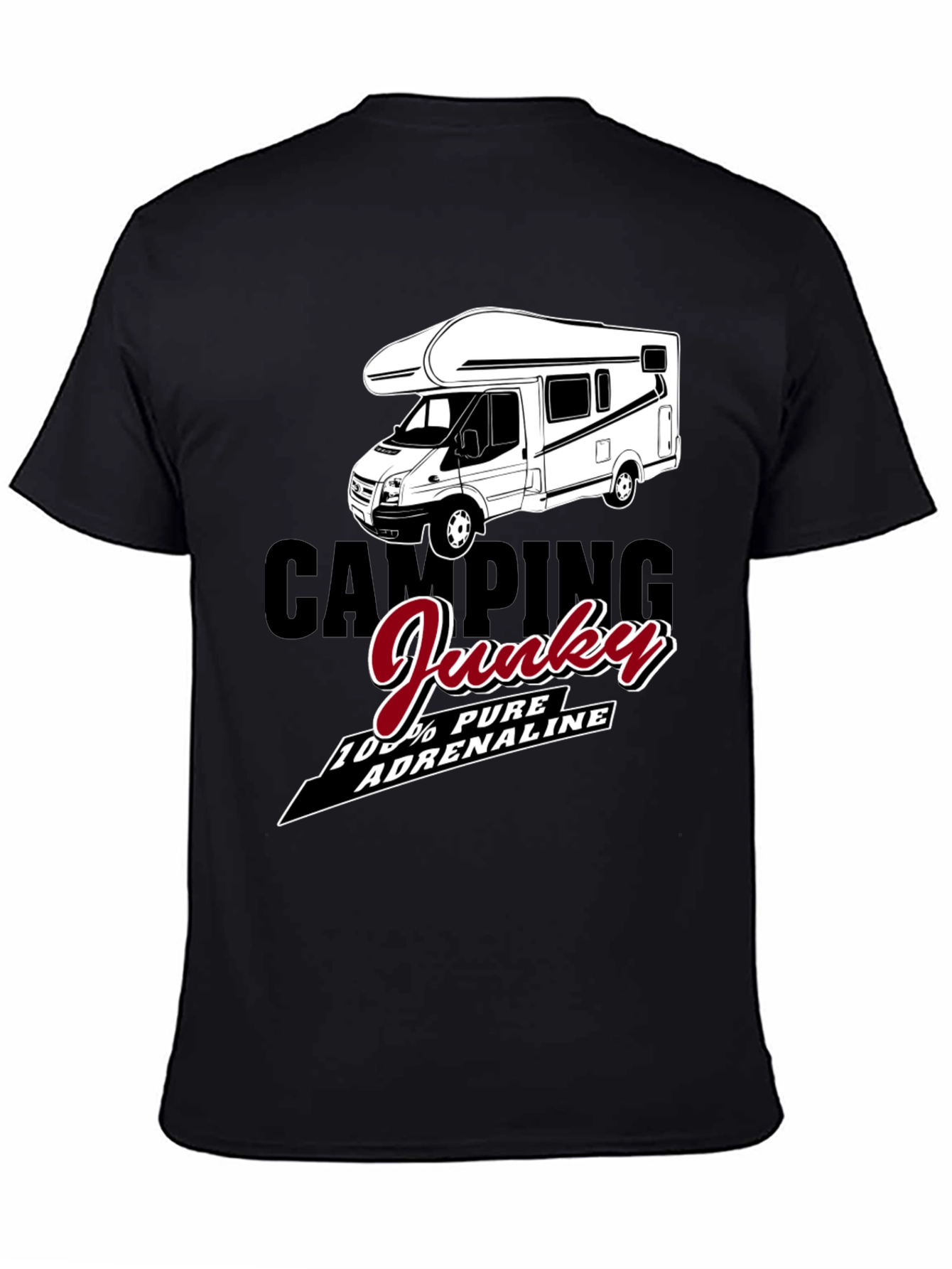 Camping Junky T-Shirt - 100% Pure Adrenaline