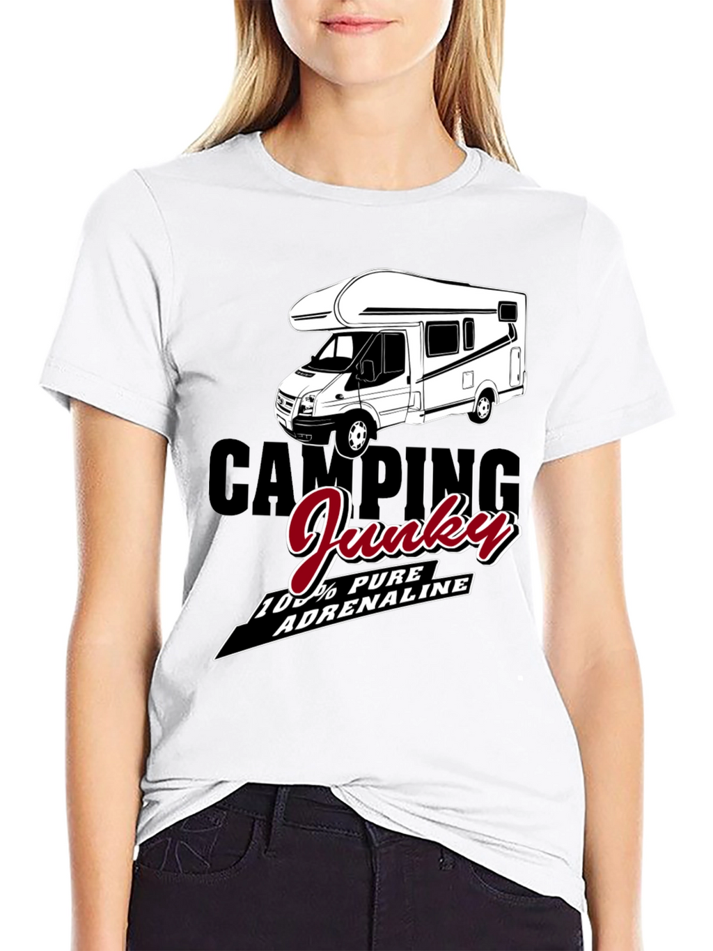 Camping Junky T-Shirt - 100% Pure Adrenaline