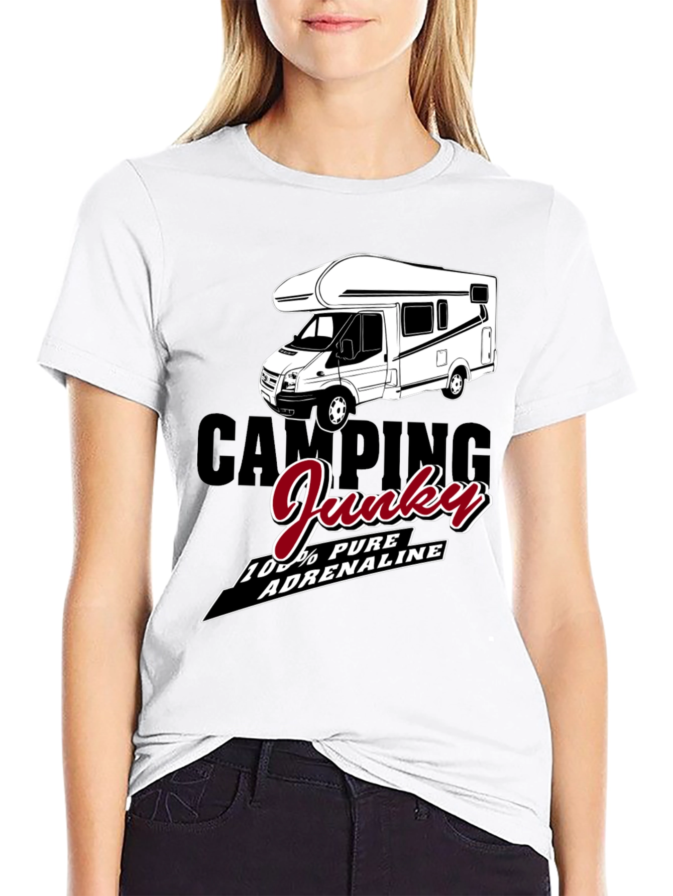 Camping Junky T-Shirt - 100% Pure Adrenaline