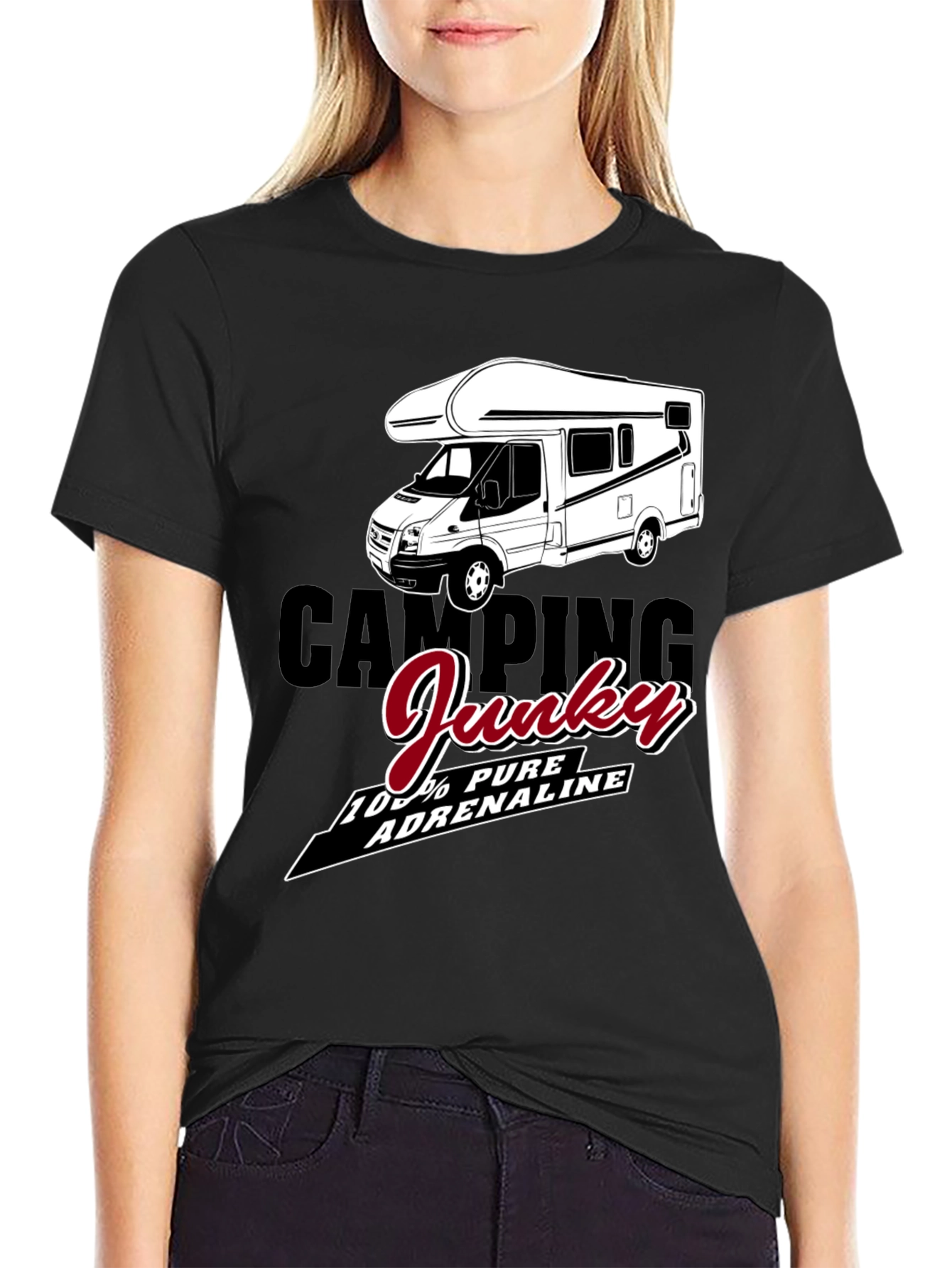 Camping Junky T-Shirt - 100% Pure Adrenaline
