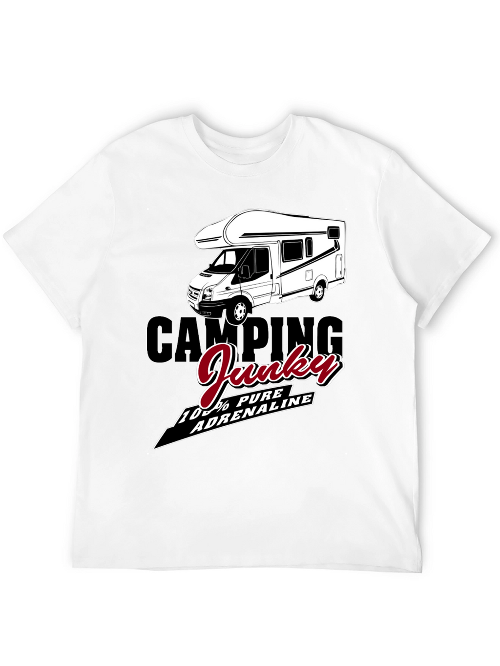 Camping Junky T-Shirt - 100% Pure Adrenaline