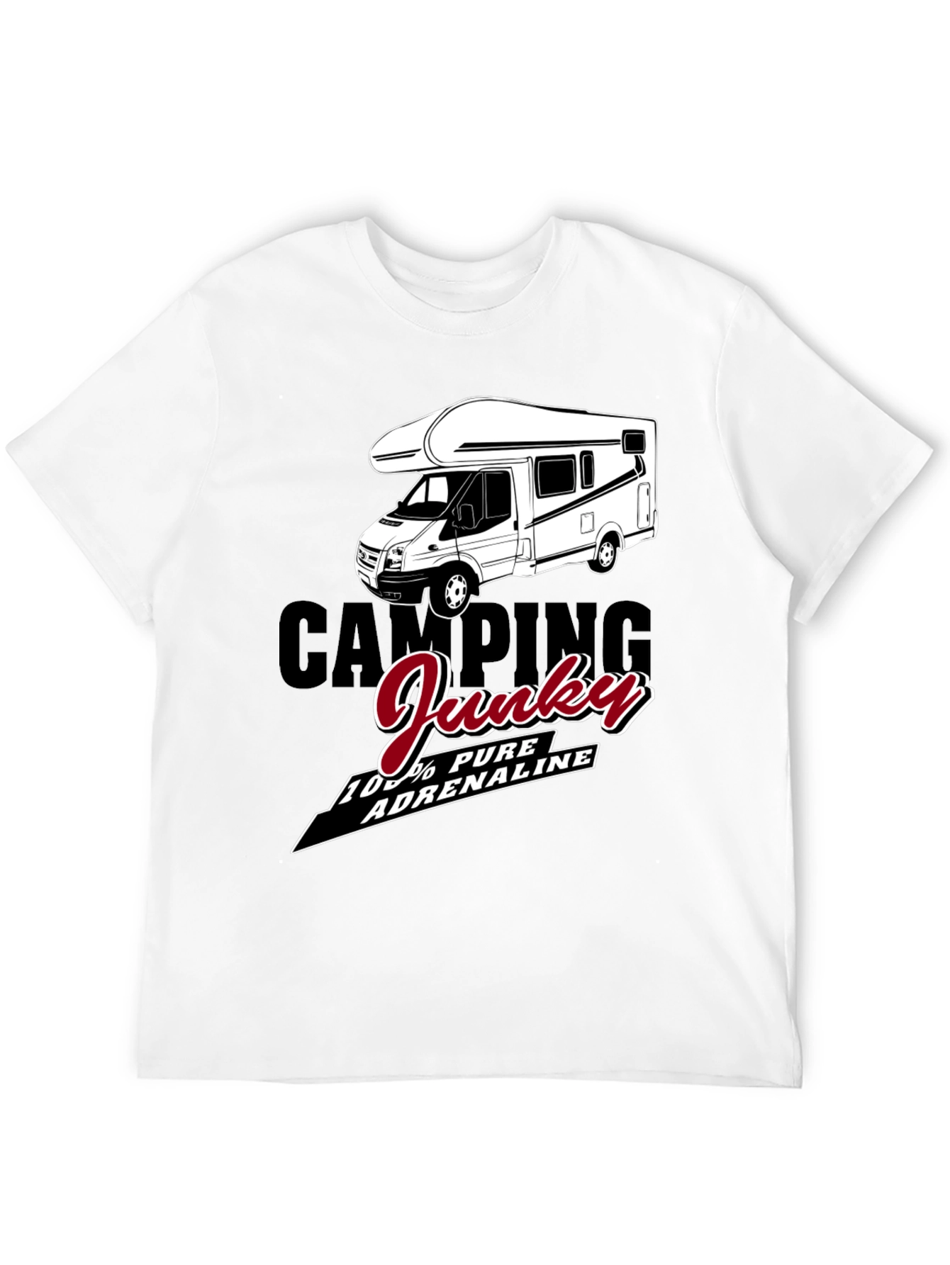 Camping Junky T-Shirt - 100% Pure Adrenaline