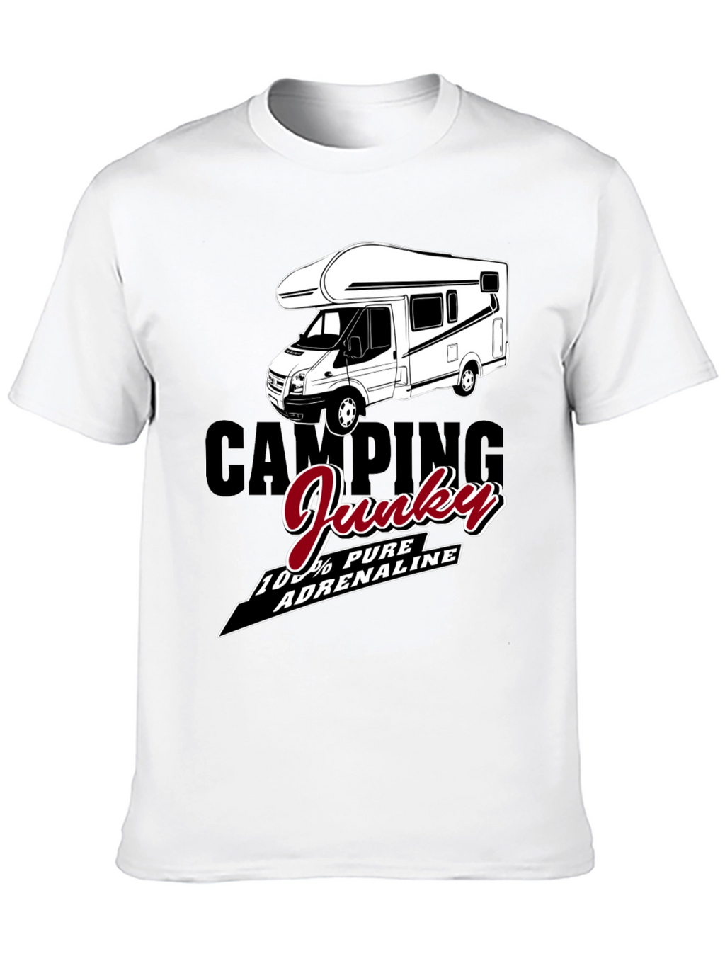 Camping Junky T-Shirt - 100% Pure Adrenaline