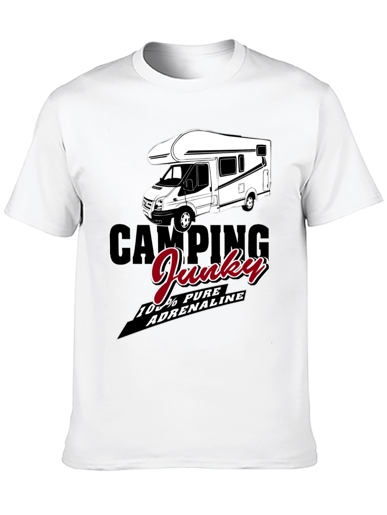 Camping Junky T-Shirt - 100% Pure Adrenaline