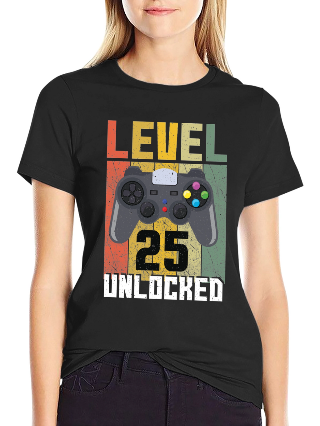 Level 25 Unlocked Gamer T-Shirt