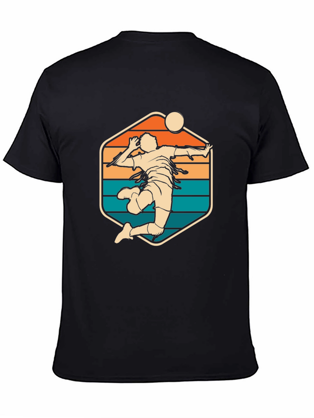 Volleyball Retro Graphic T-Shirt