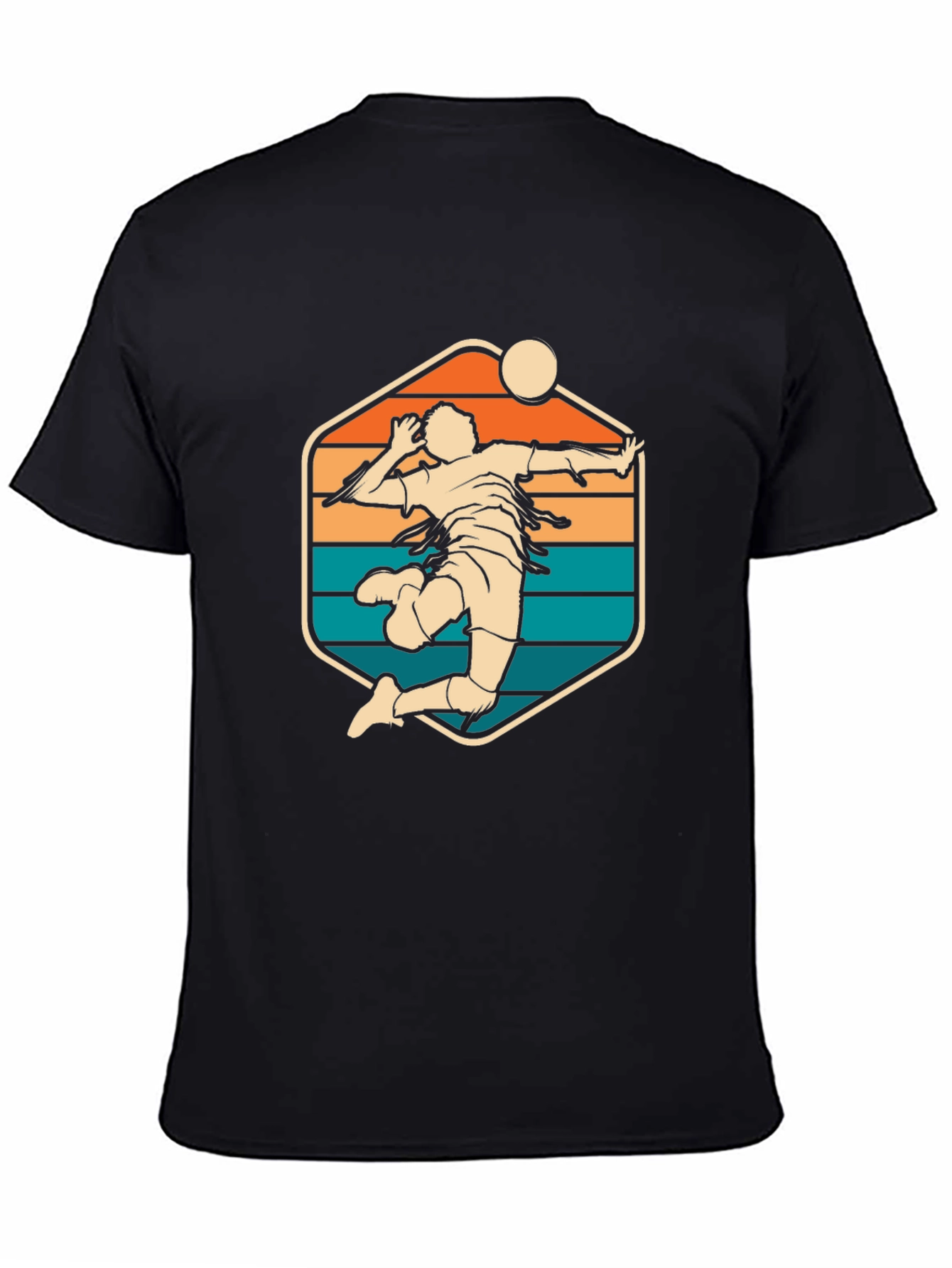 Volleyball Retro Graphic T-Shirt