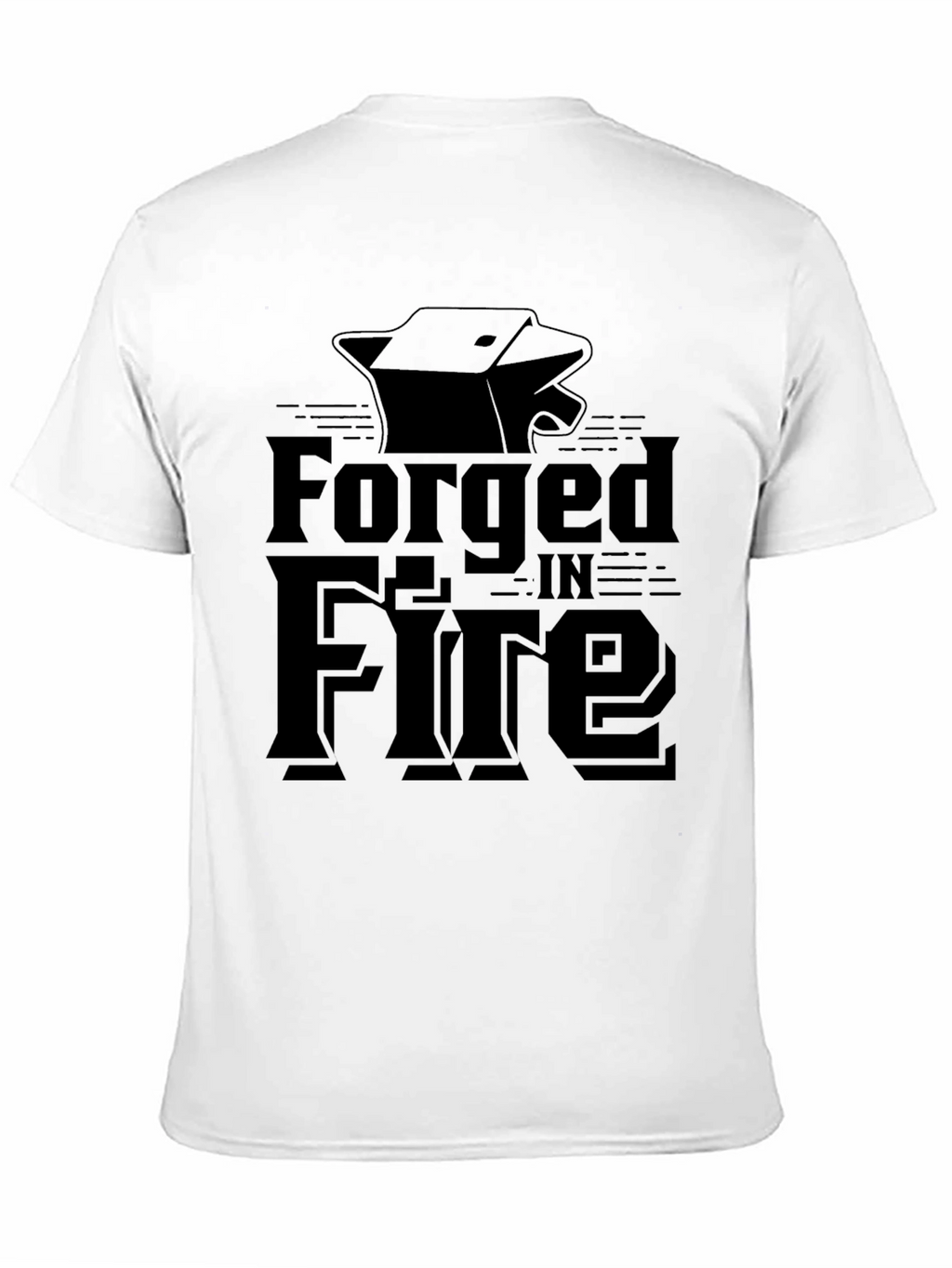 Forged In Fire Black Graphic Tee