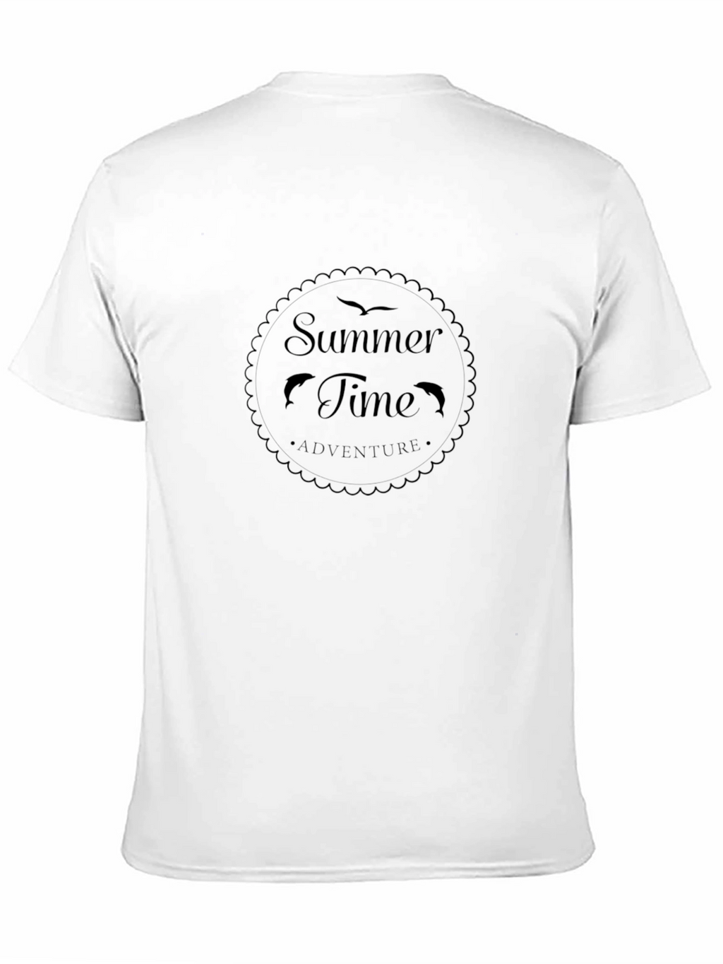 Summer Time Adventure Black T-Shirt