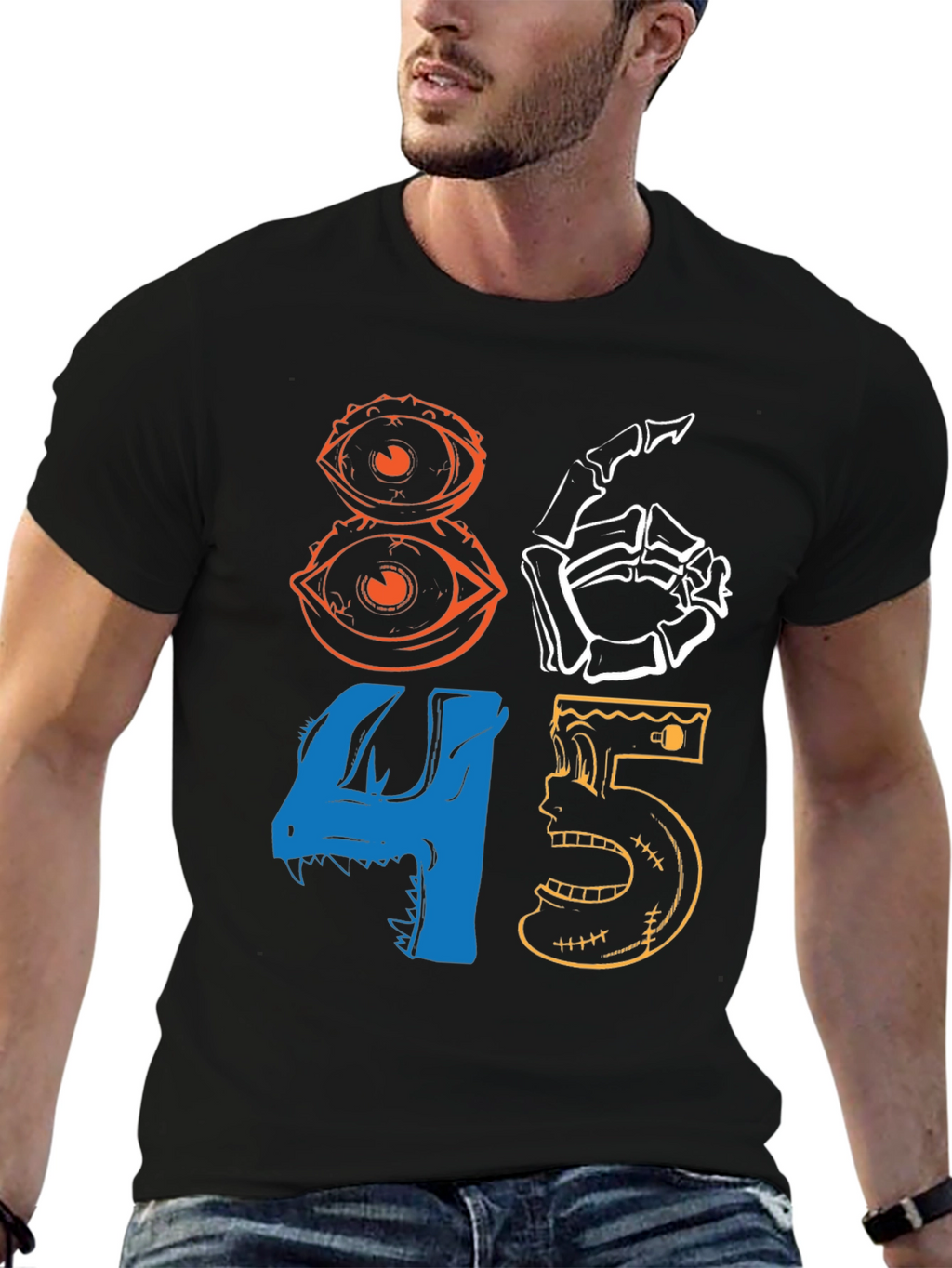 8645 Graphic T-Shirt - Unique Design
