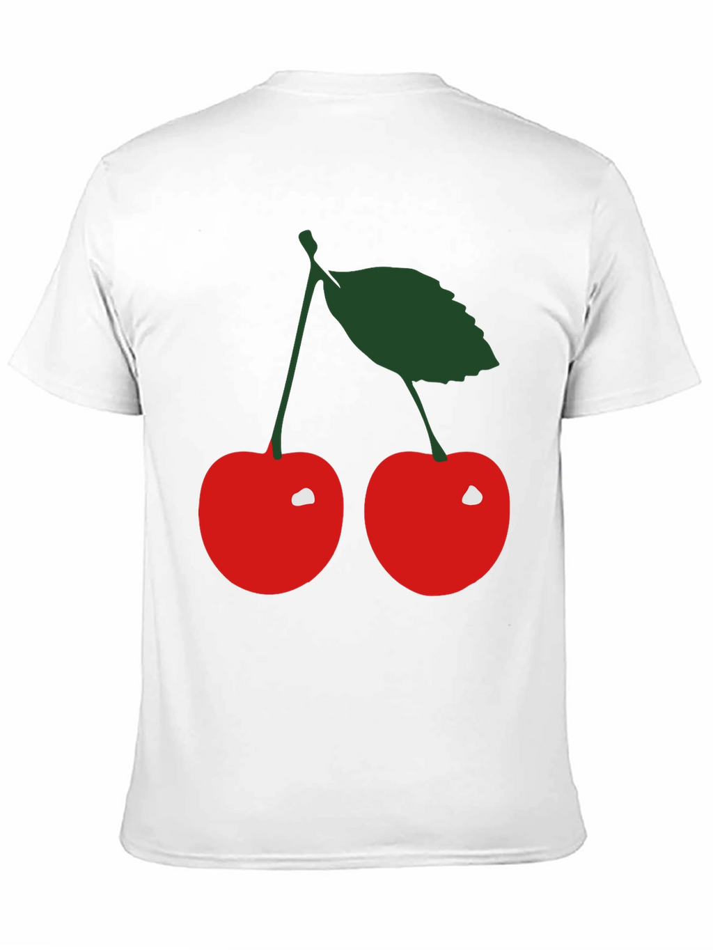 Cherry Graphic Black T-Shirt