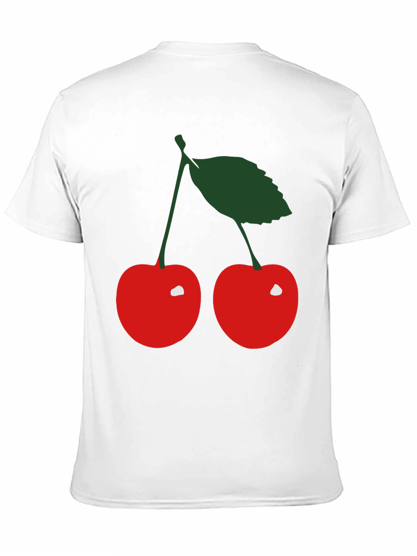 Cherry Graphic Black T-Shirt