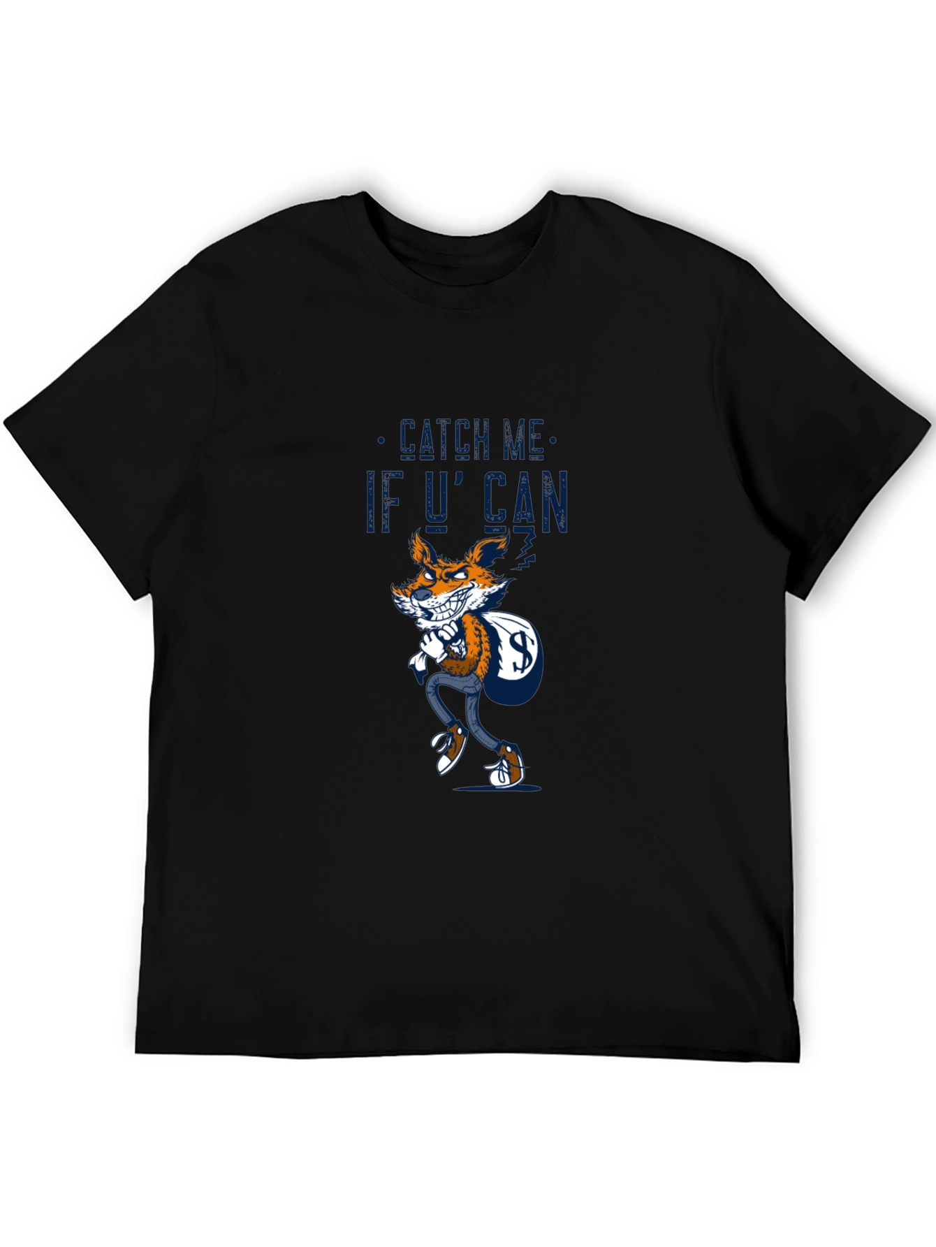 Catch Me If You Can Fox Graphic T-Shirt