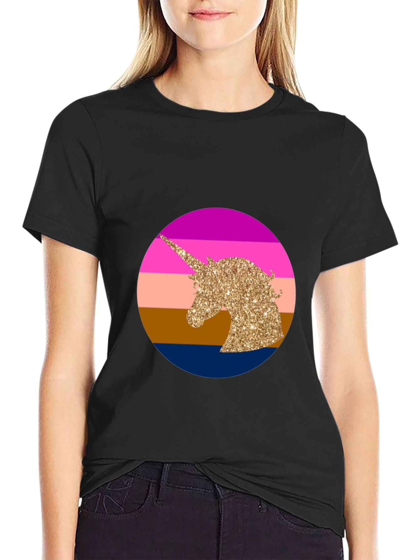 Unicorn Sunset T-Shirt - Stylish Graphic Tee