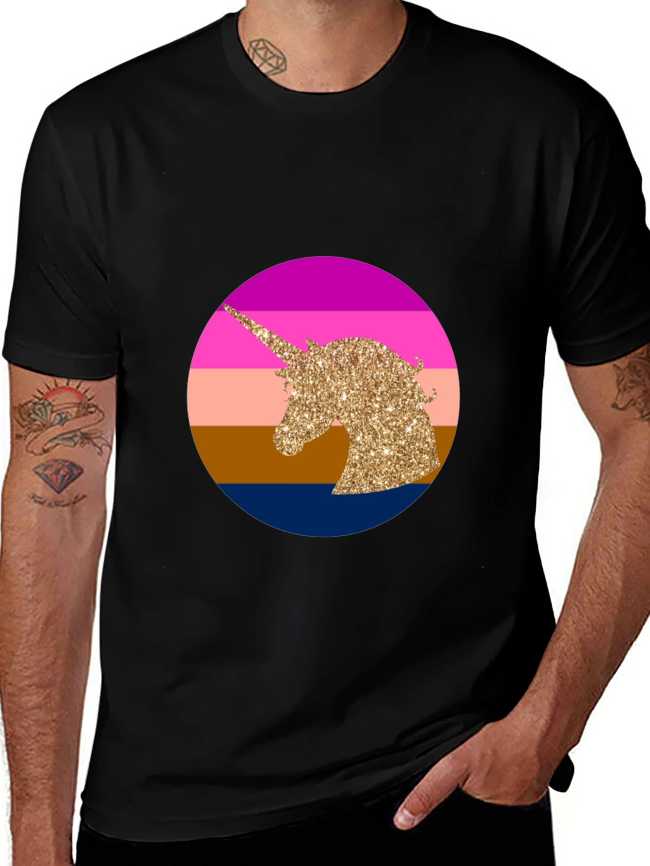 Unicorn Sunset T-Shirt - Stylish Graphic Tee