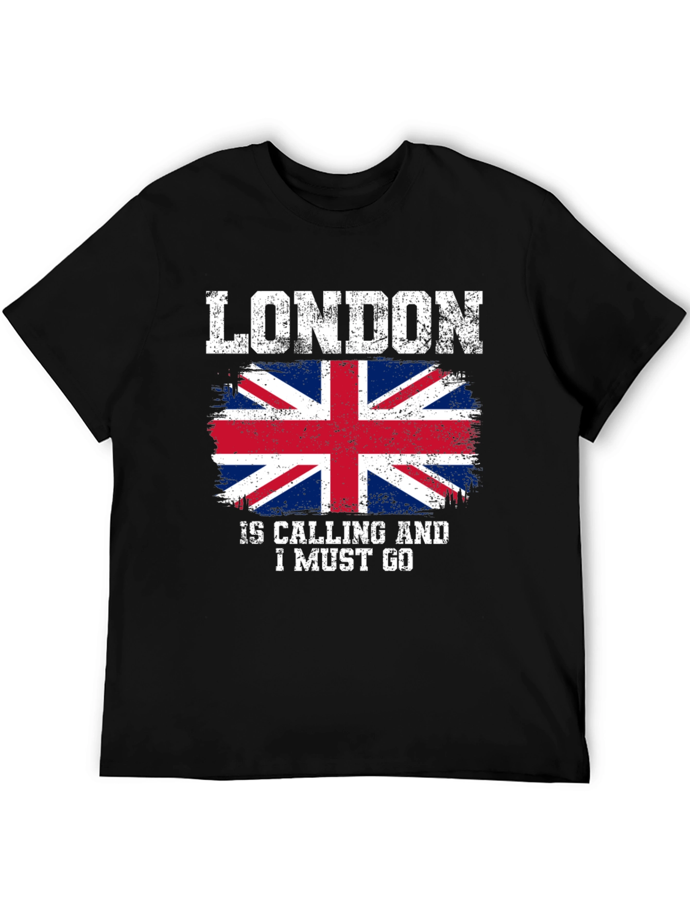 London Calling T-Shirt - UK Flag Graphic Tee