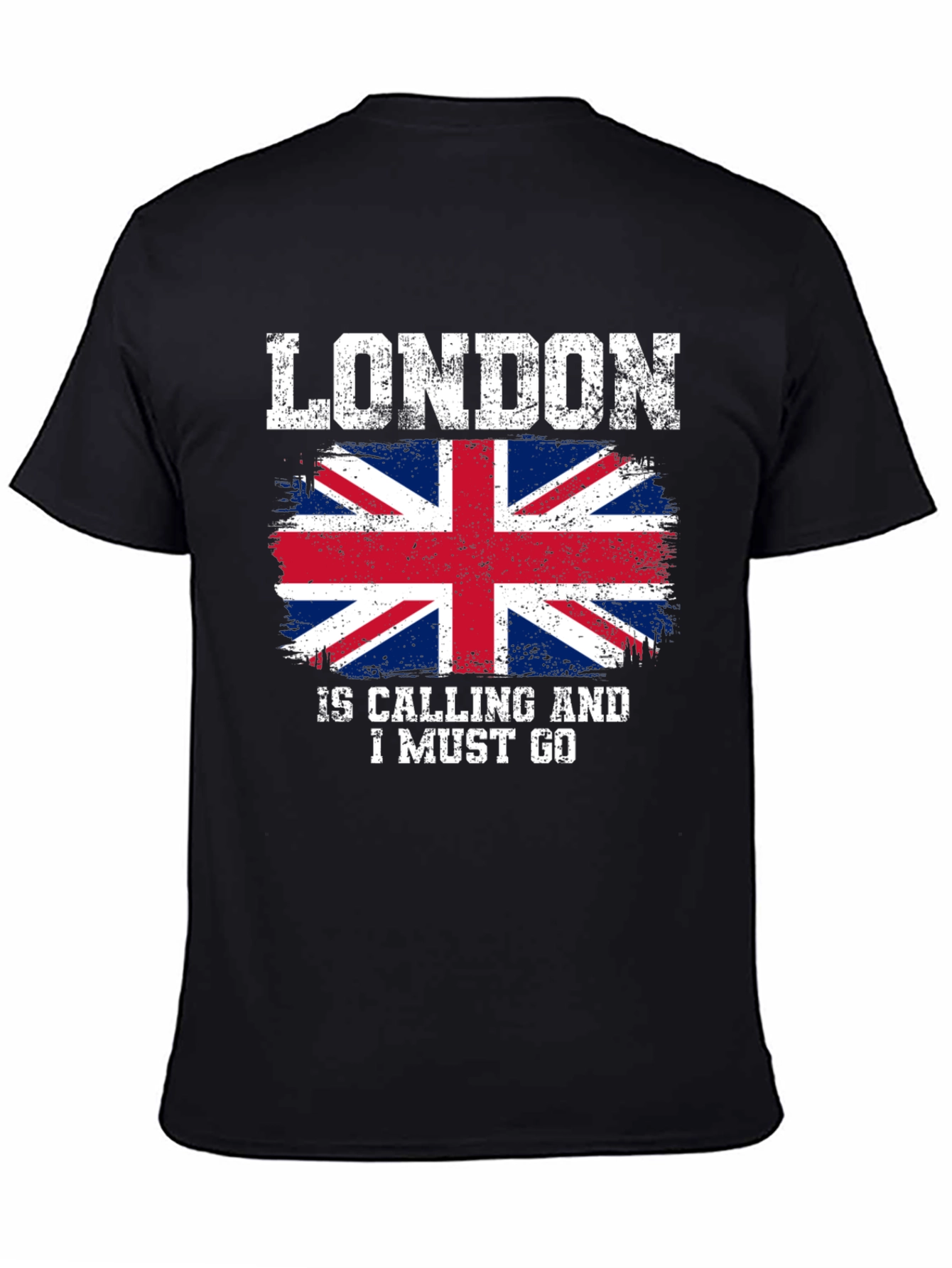 London Calling T-Shirt - UK Flag Graphic Tee