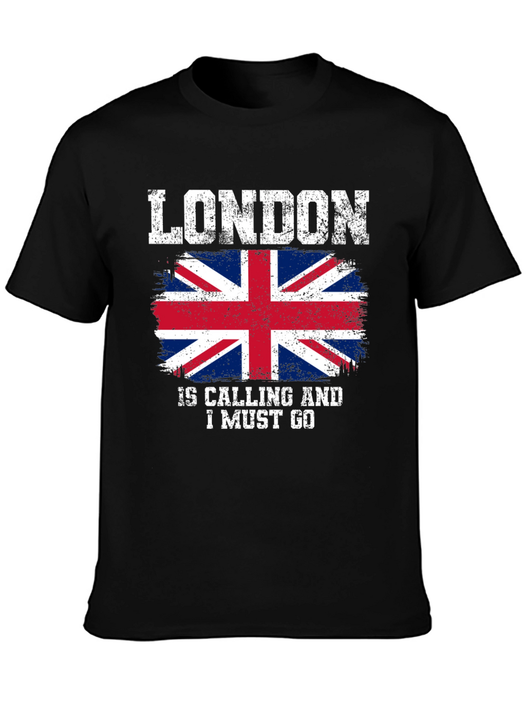 London Calling T-Shirt - UK Flag Graphic Tee
