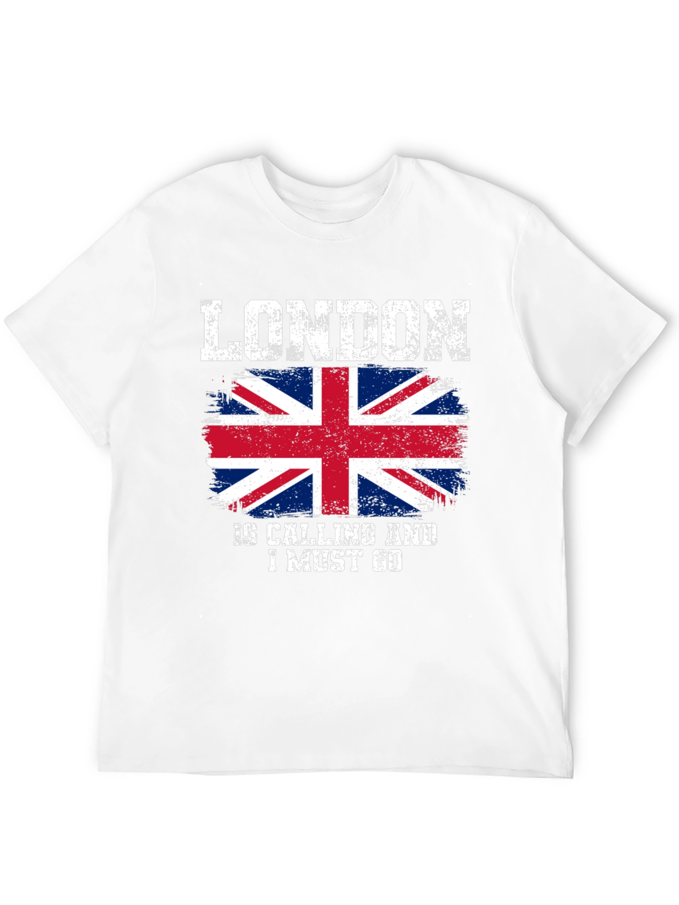 London Calling T-Shirt - UK Flag Graphic Tee