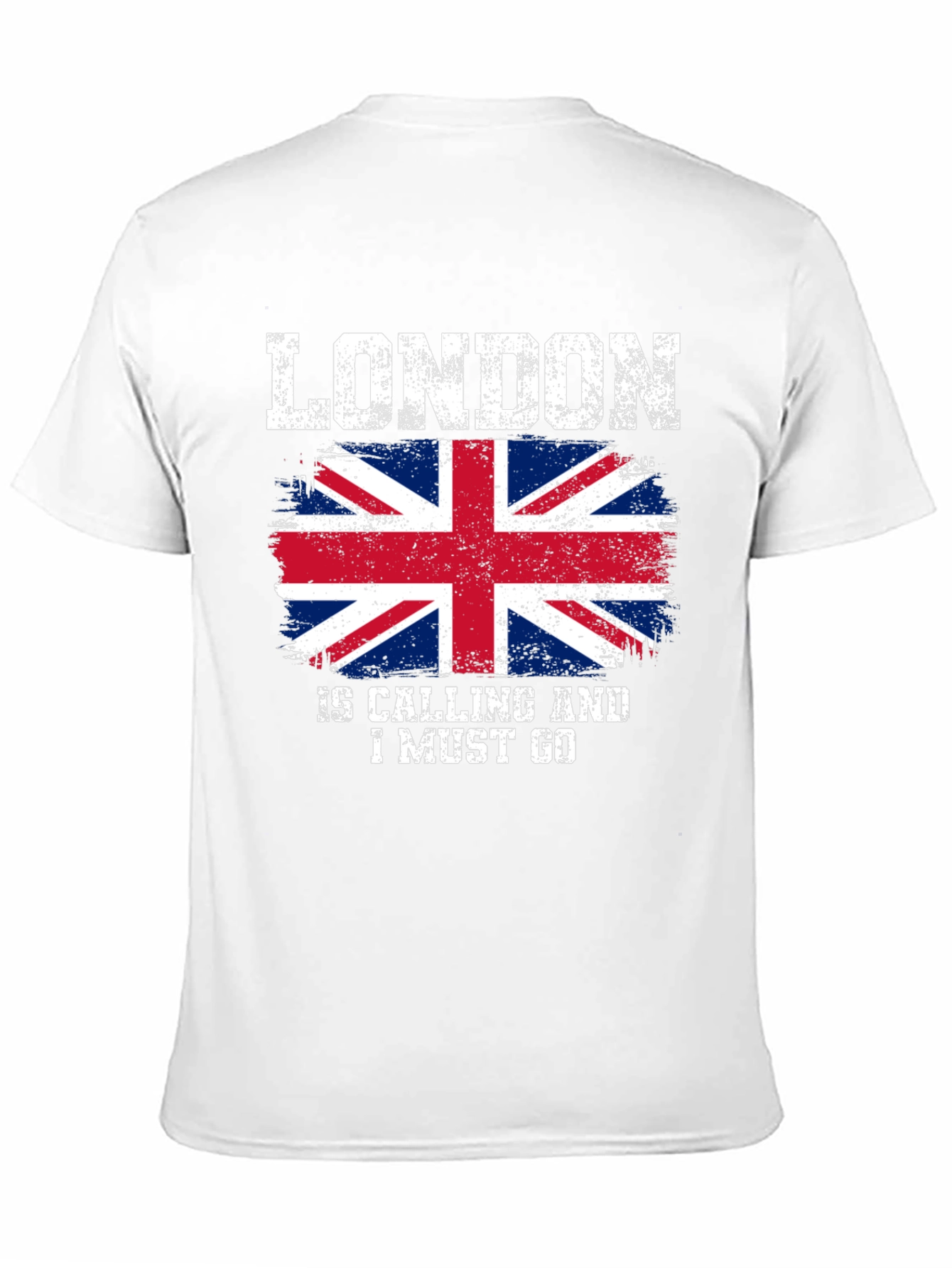 London Calling T-Shirt - UK Flag Graphic Tee