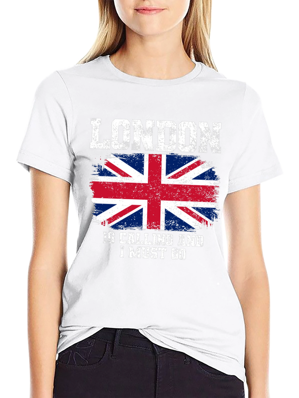 London Calling T-Shirt - UK Flag Graphic Tee