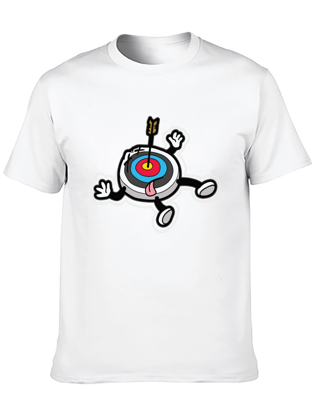 Novelty Cartoon Target T-Shirt