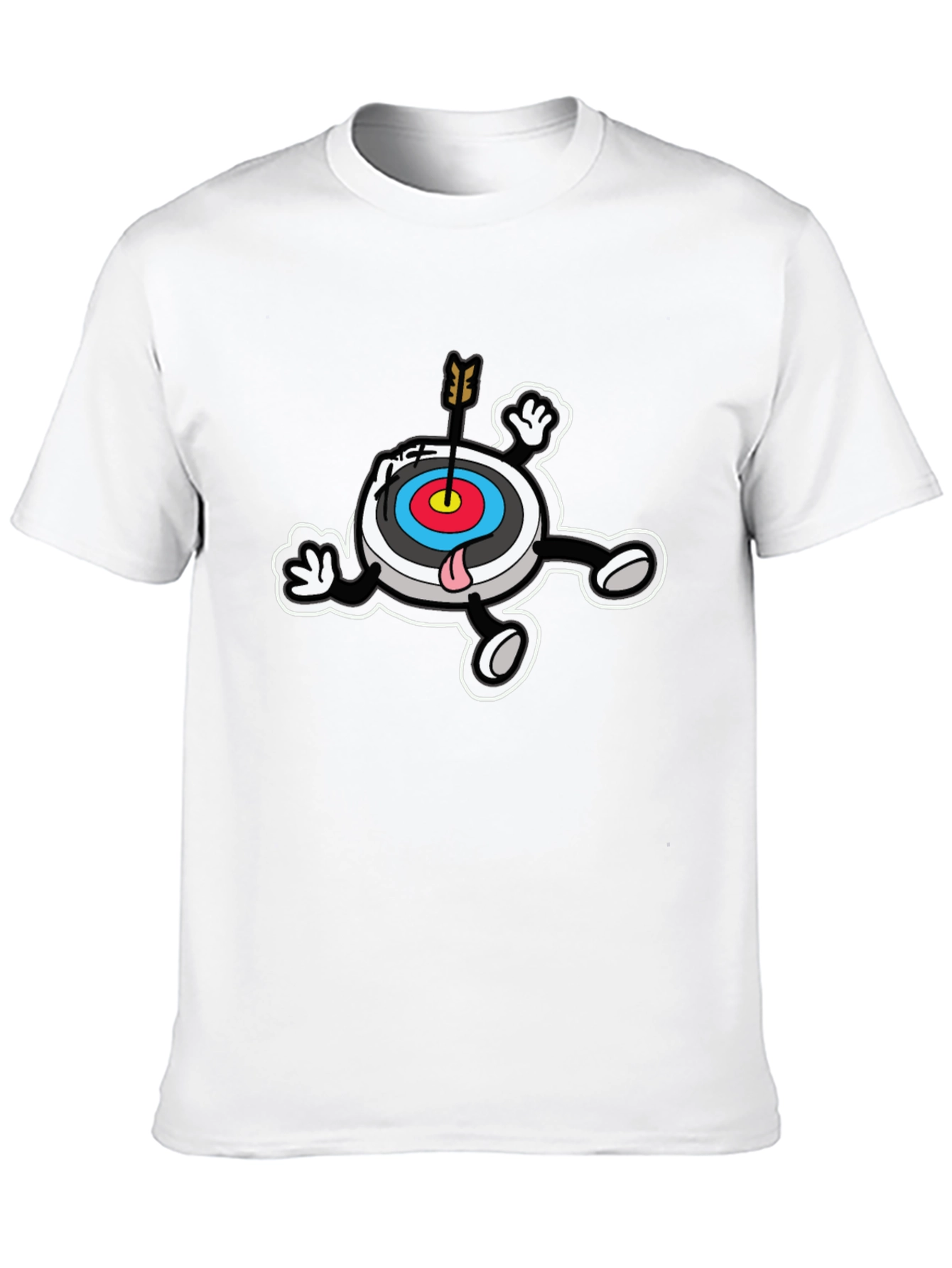 Novelty Cartoon Target T-Shirt