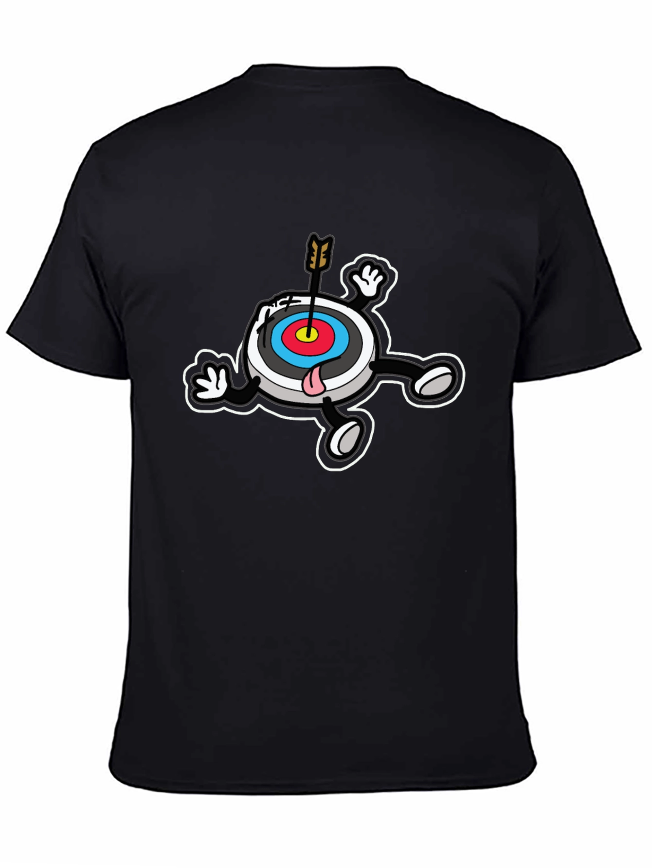 Novelty Cartoon Target T-Shirt