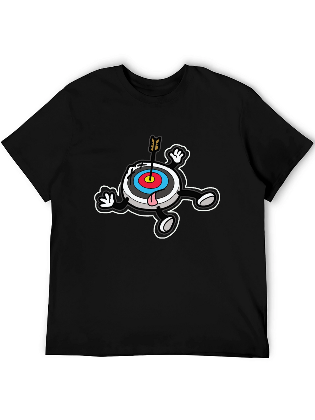 Novelty Cartoon Target T-Shirt