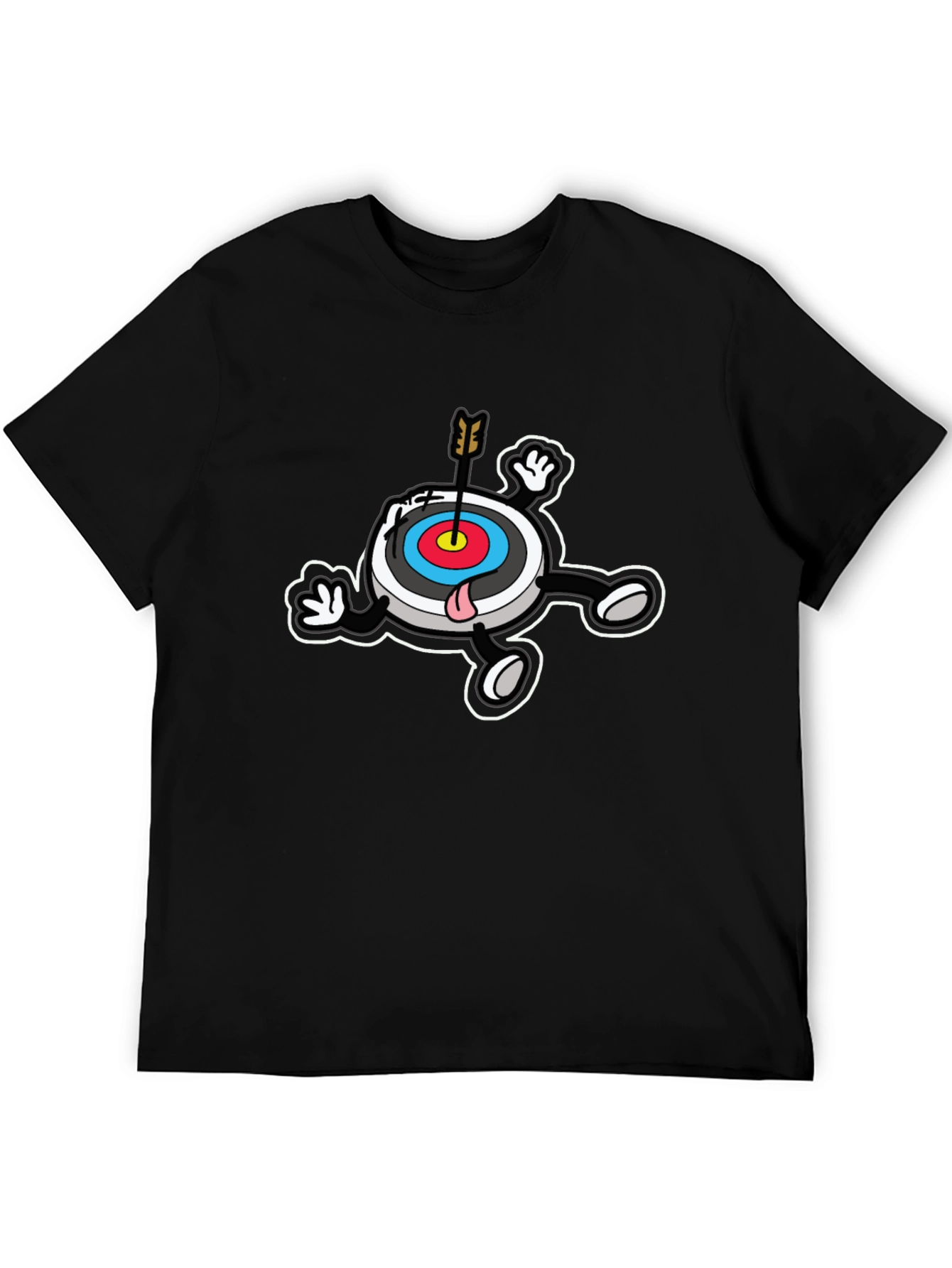 Novelty Cartoon Target T-Shirt