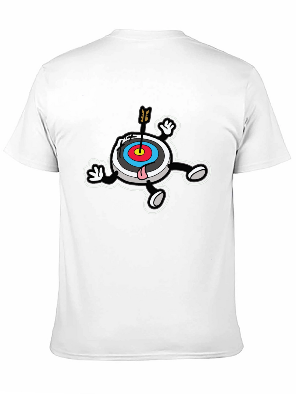 Novelty Cartoon Target T-Shirt