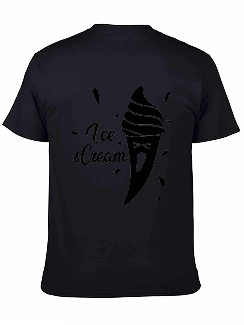 Ice Cream Graphic Tee - Soft Cotton Comfort