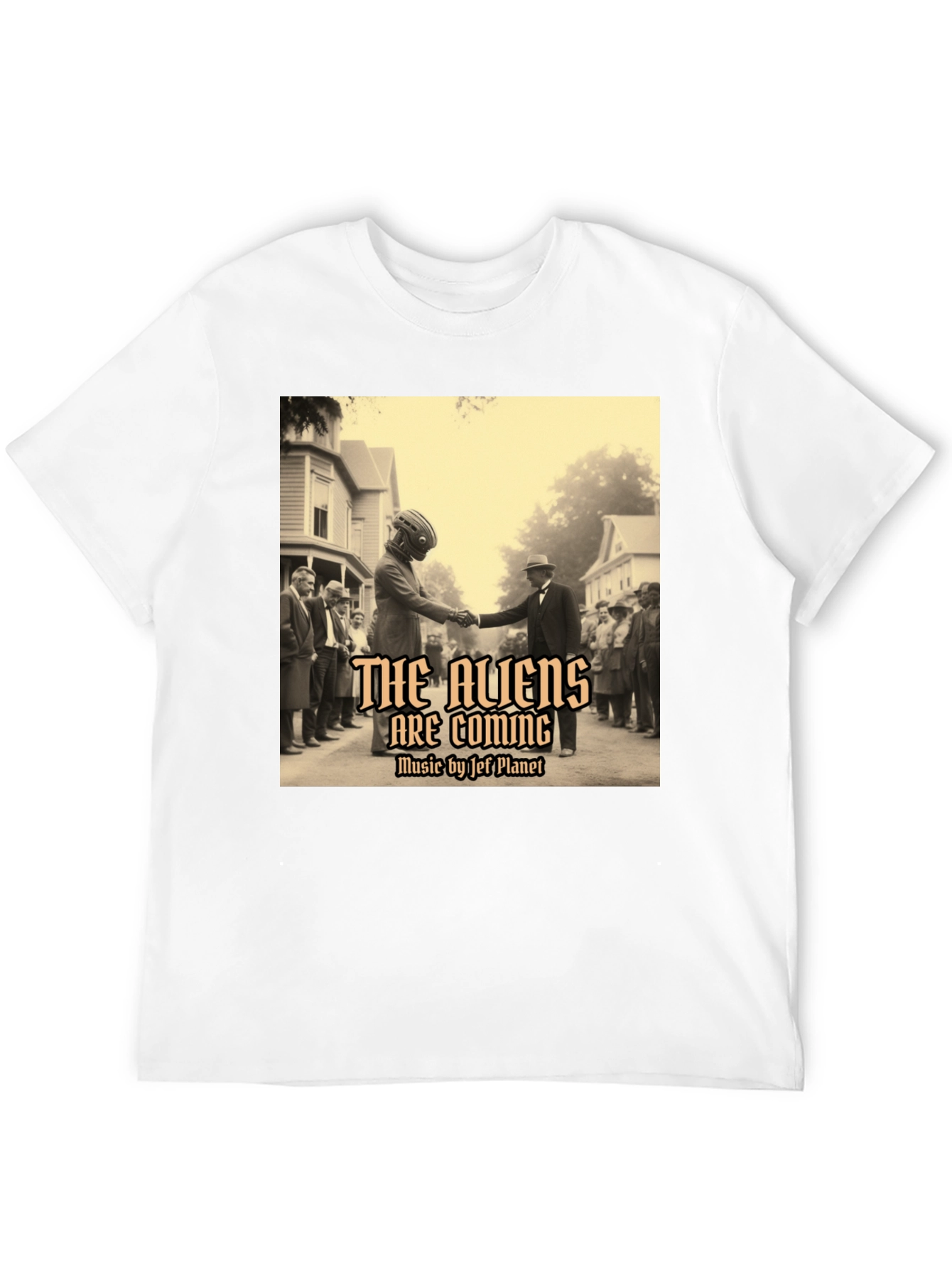 The Aliens Are Coming Music T-Shirt