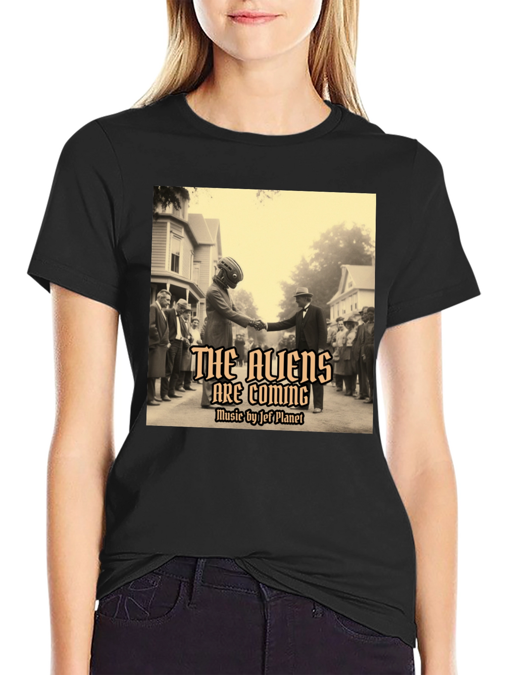 The Aliens Are Coming Music T-Shirt