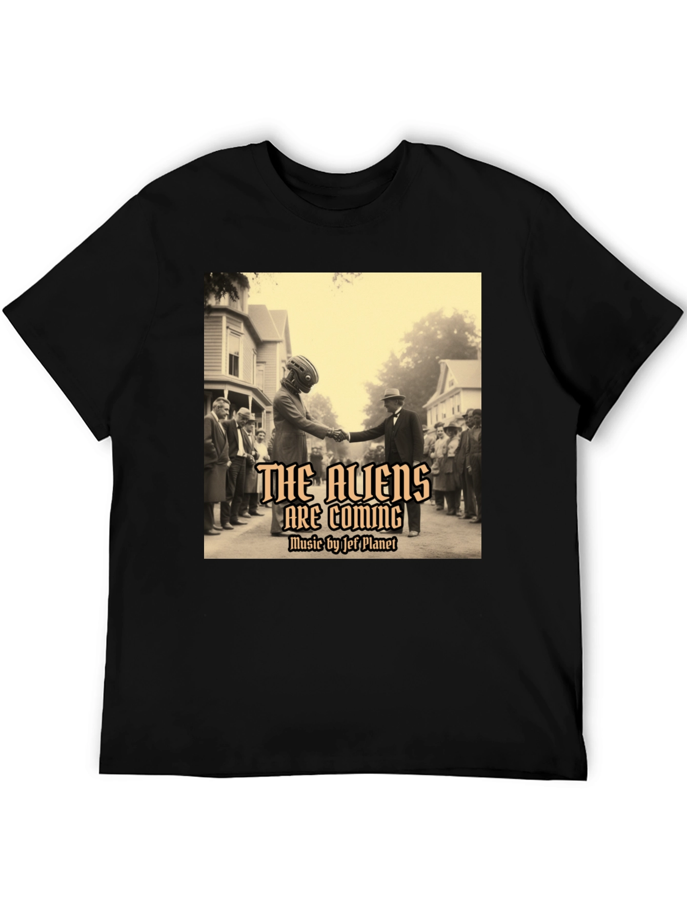 The Aliens Are Coming Music T-Shirt