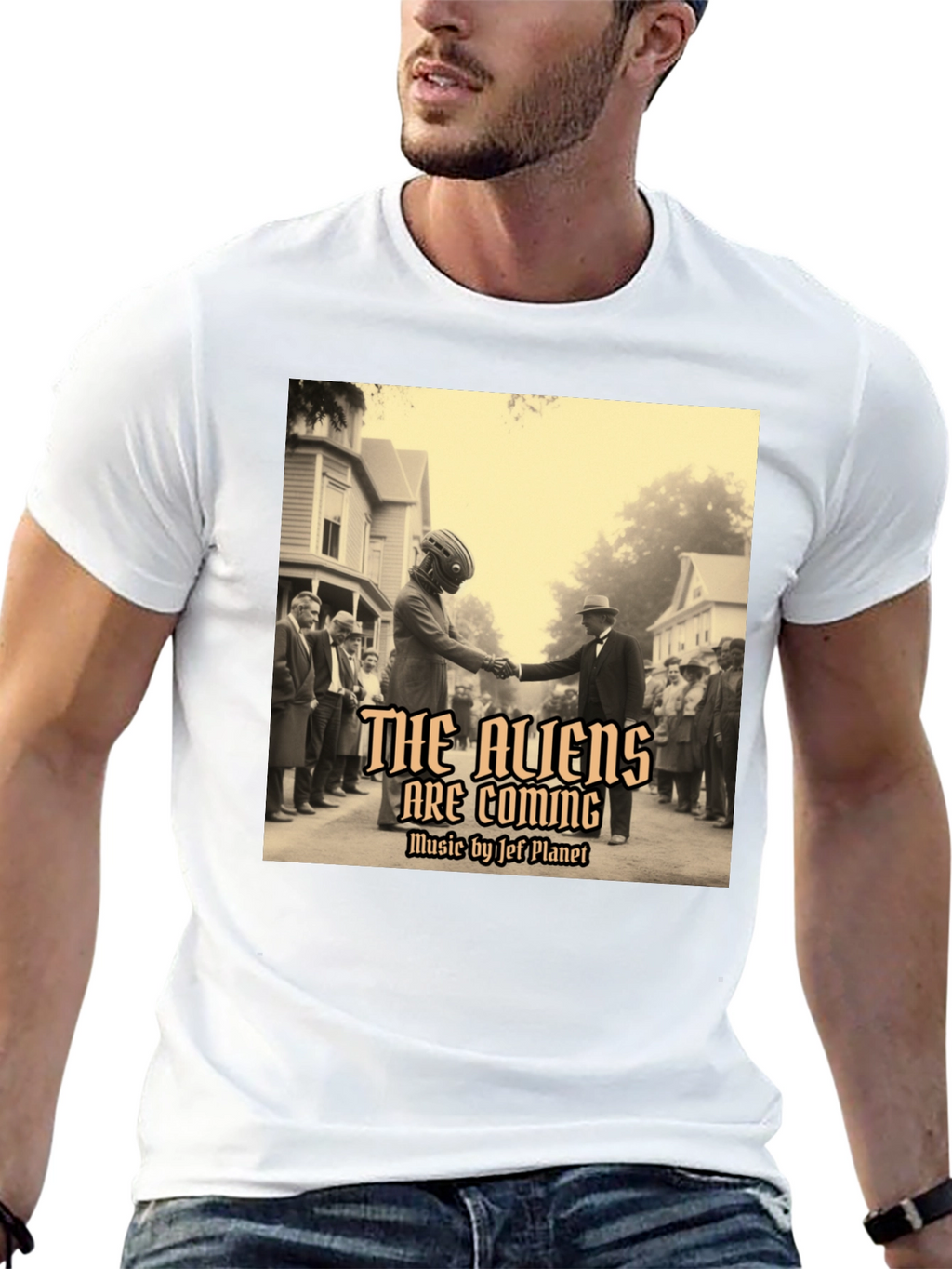 The Aliens Are Coming Music T-Shirt